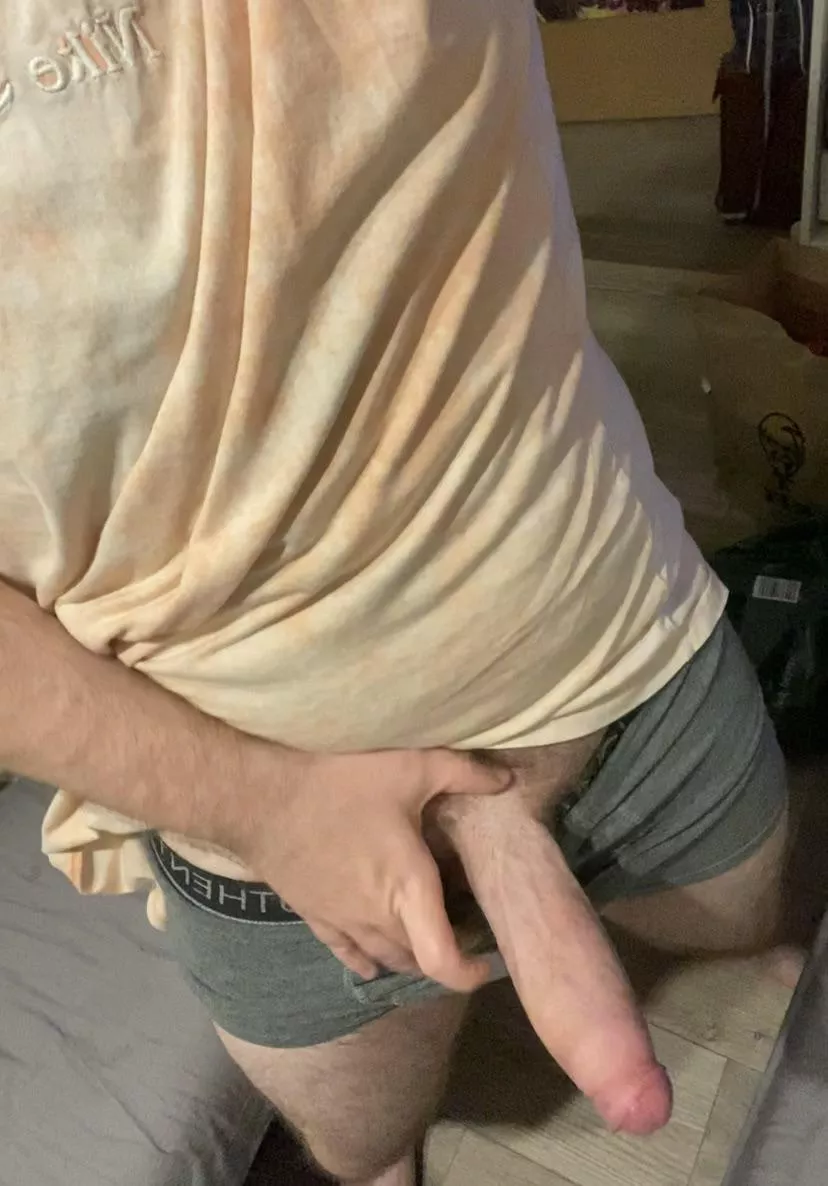 This fat cock gets “straight” boys bent over spreading