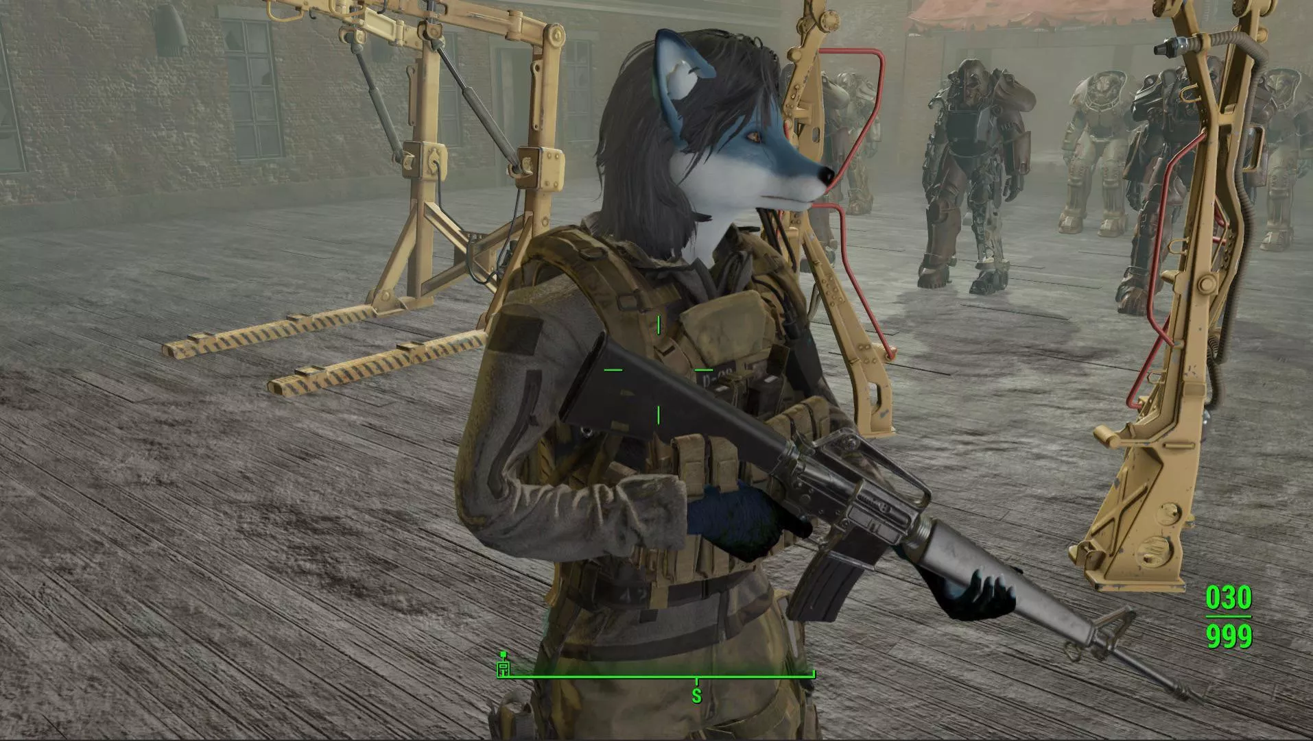 This is a mod in fallout 4 called the vulpine race