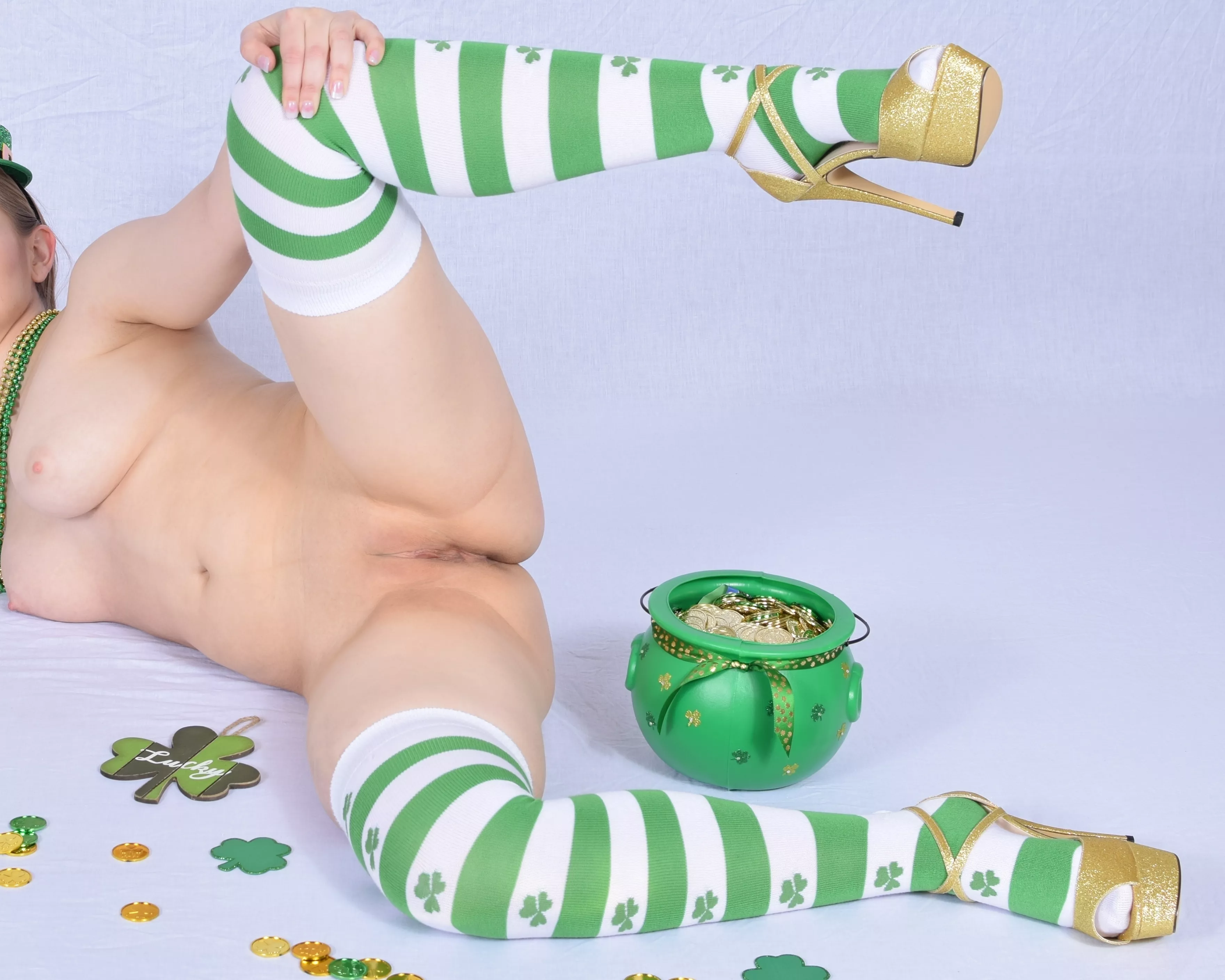 This Look May Not Be Safe For The Classroom, But It Is Perfect For St. Patrick's Day!