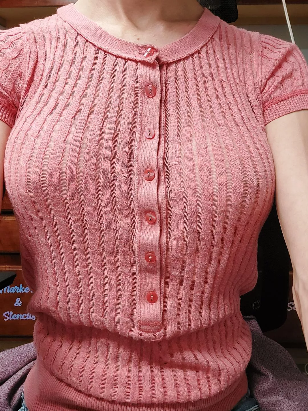 This shirt is acceptable to be braless in, right