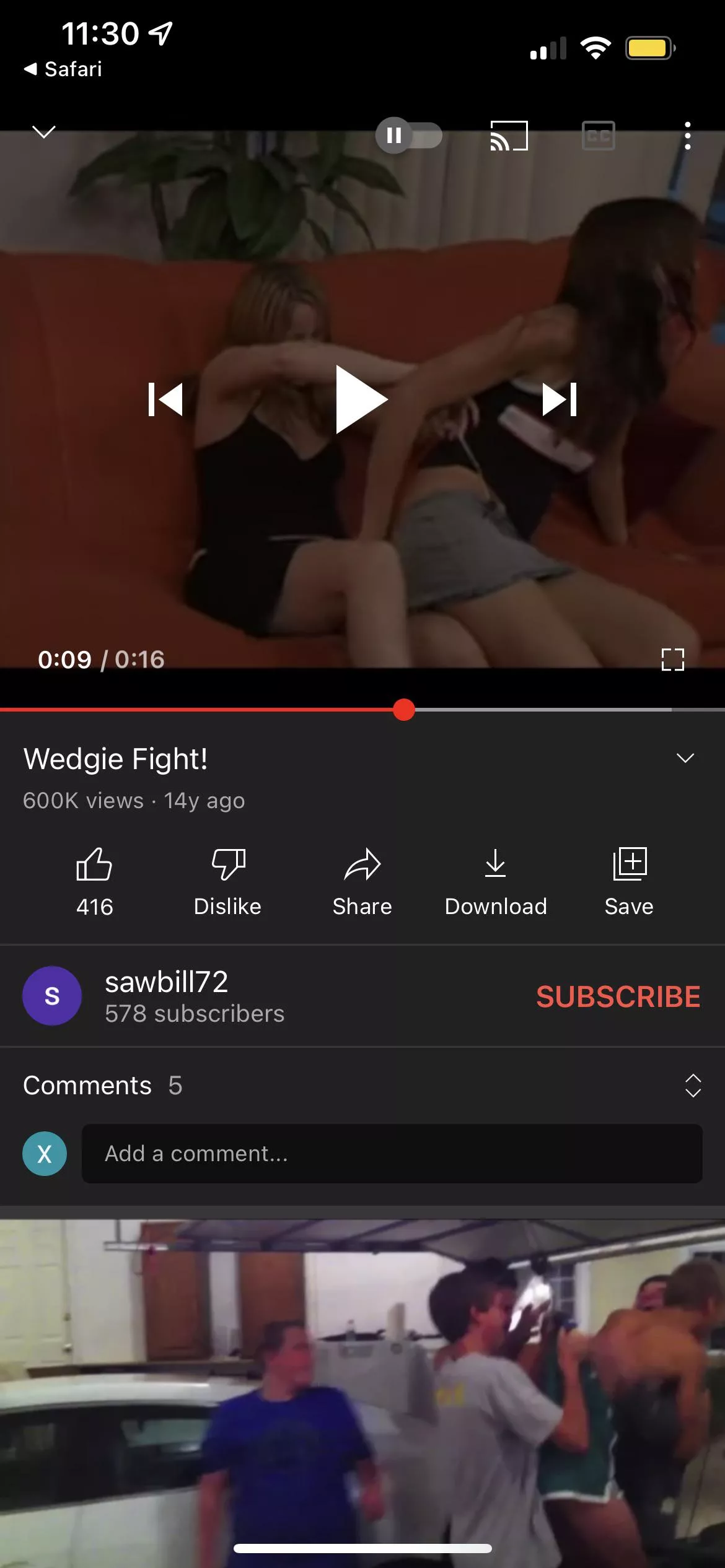 This videos over a decade old so I’m not hoping for a lot but I remember back in the day there being a longer version like a montage of these girls giving each other wedgies, if anyone has it I’d appreciate a link