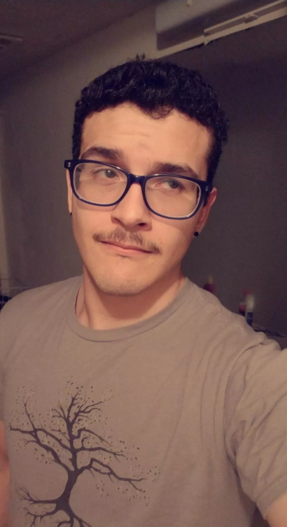 This was the only facial hair my new job allowed. Should I keep it? xD