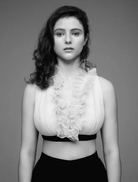 Thomasin McKenzie - Black White She's just amazing