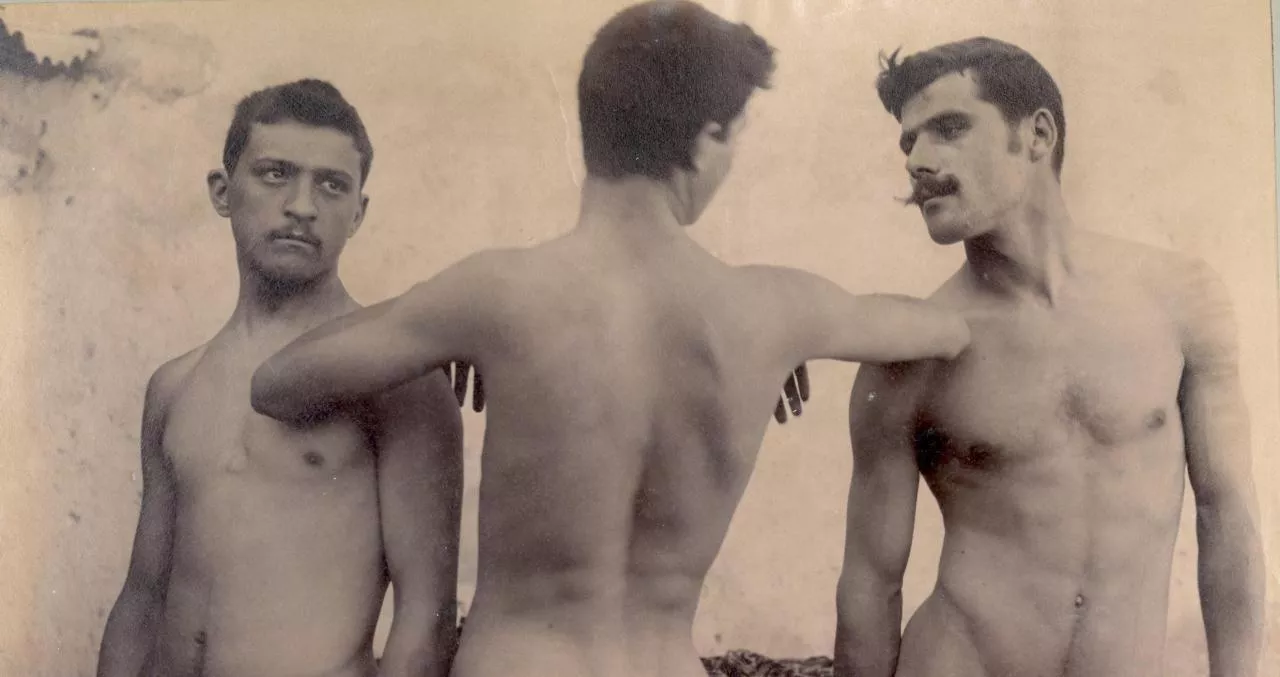 “Three models by Vincenzo Galdi - Rome - 1910’s” …