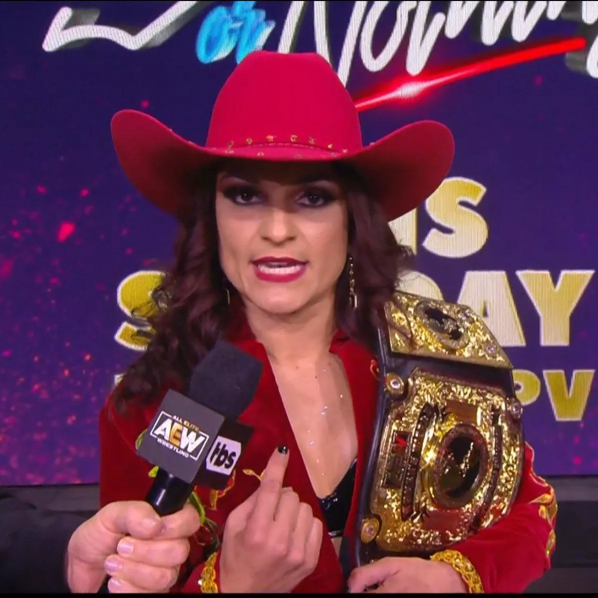 Thunder Rosa cowgirl style