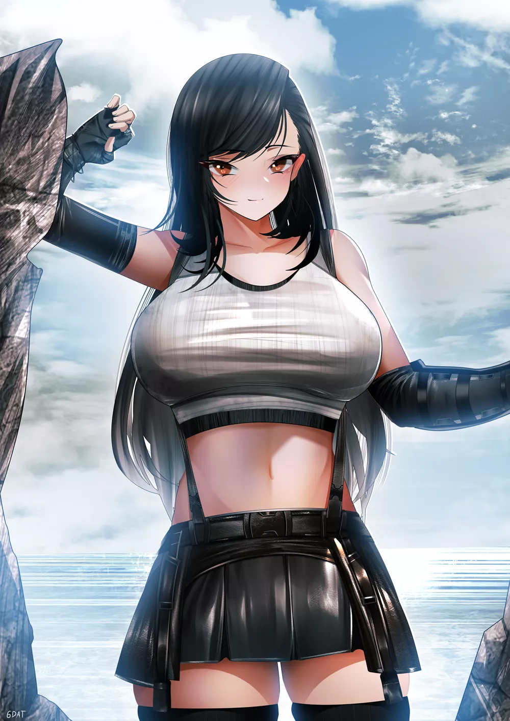 Tifa Beachside Secret Meeting (GDAT) [Final Fantasy]