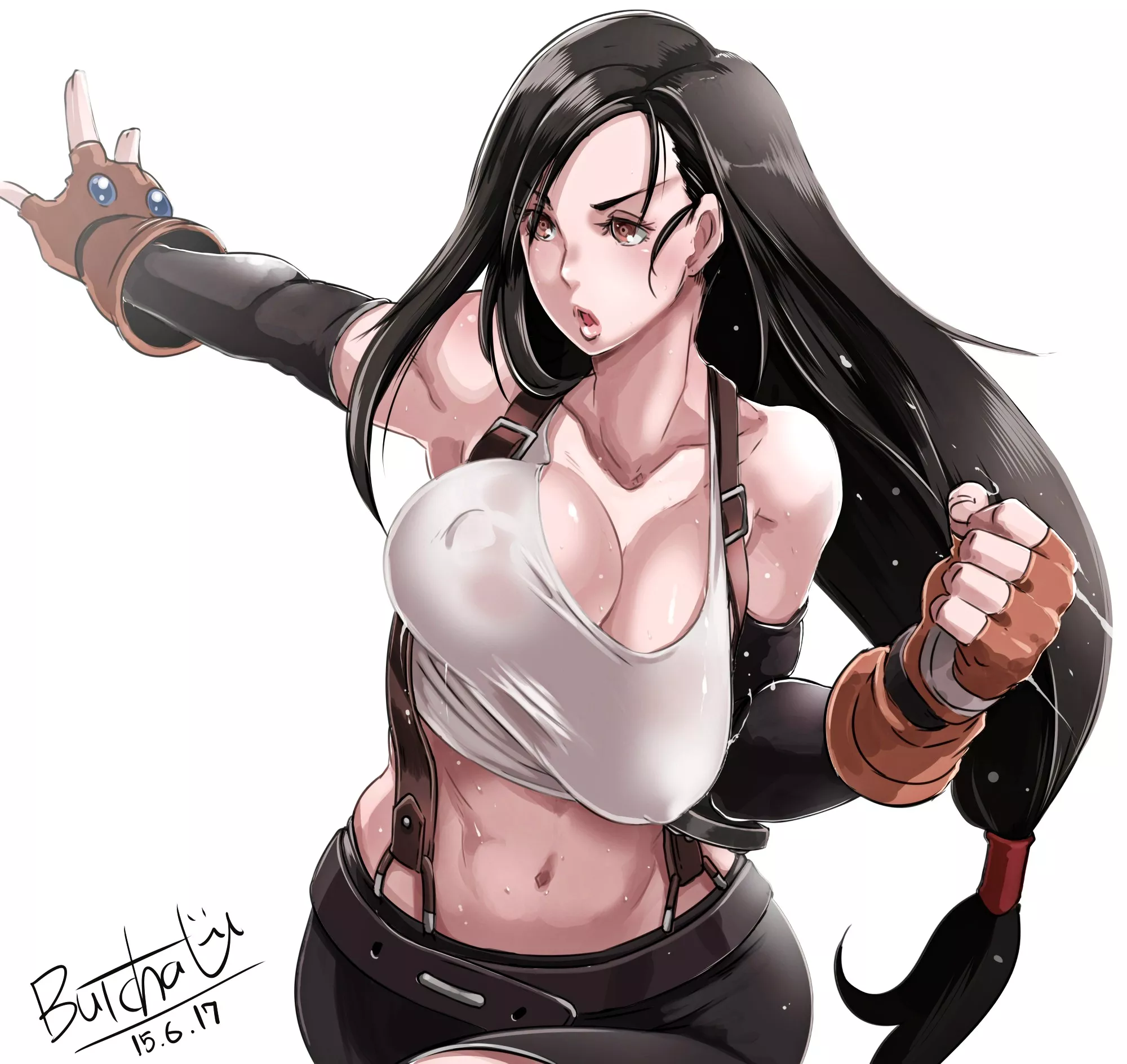 Tifa No Bra Mid Strike (Butcha-U) [Final Fantasy]