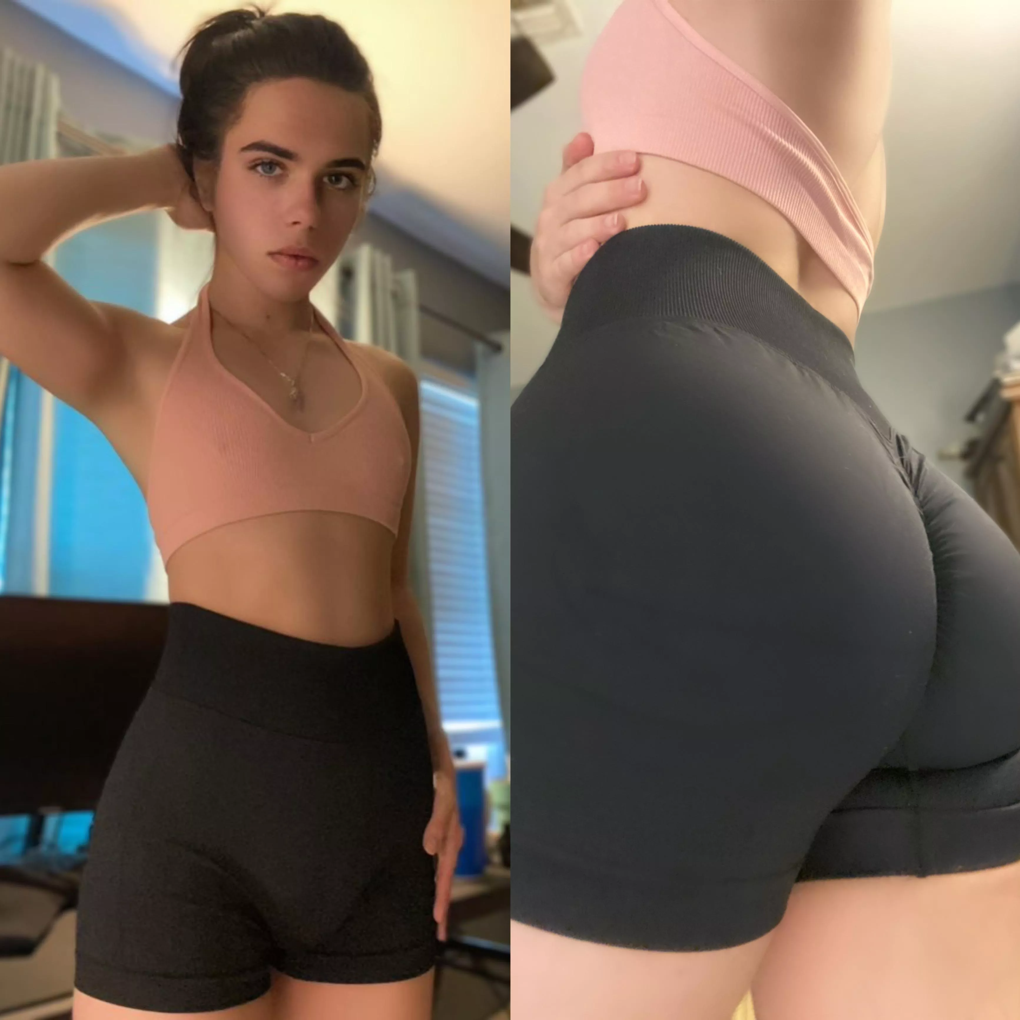 Tight ass and a tight waist? What more could you ask for? 🍑