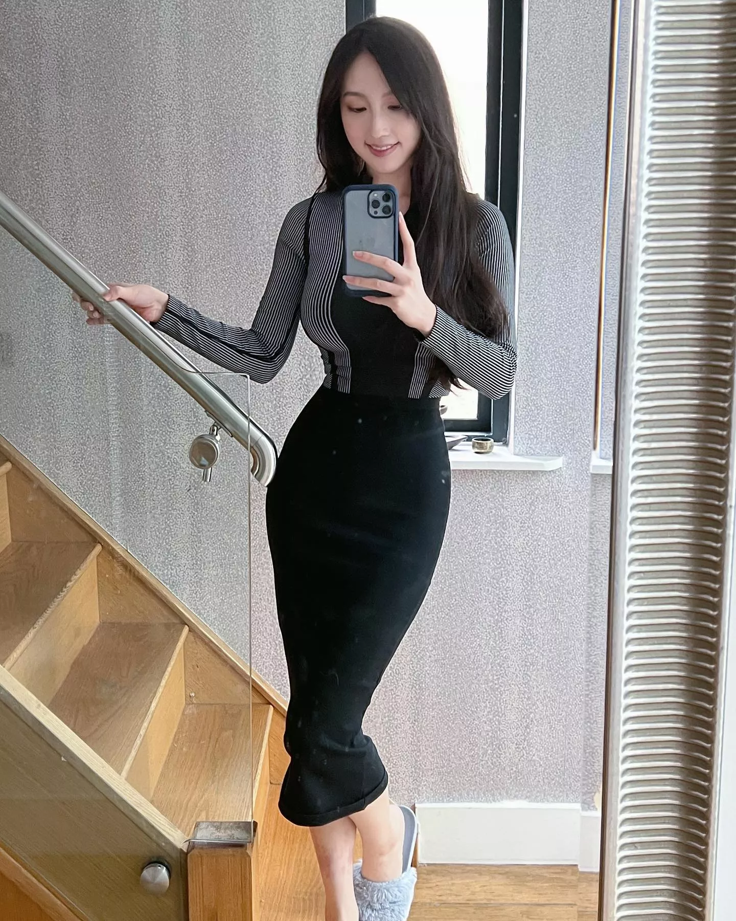 Tight pencil skirt