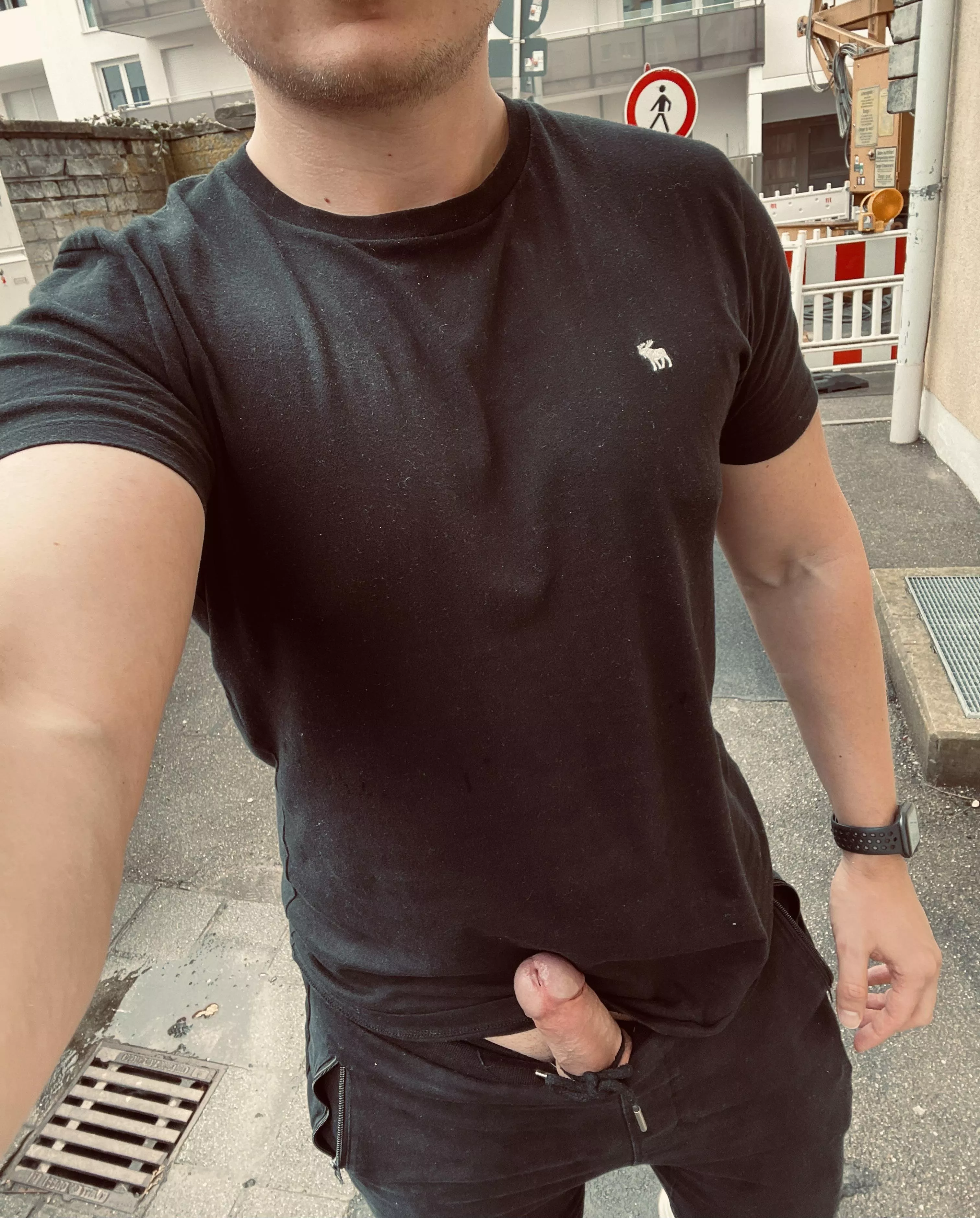 Today’s outfit is quite risky … [m]