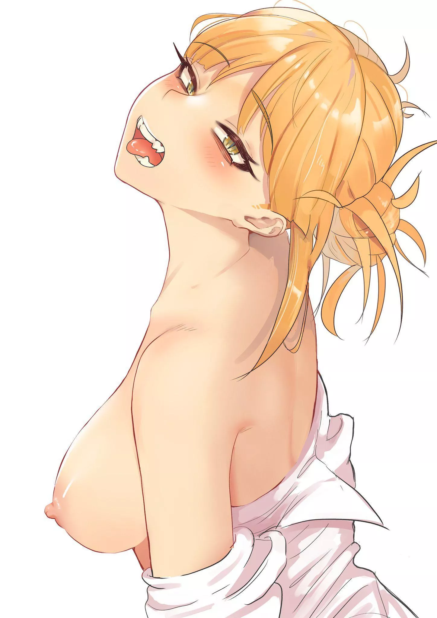 Toga side boob (my hero academia)