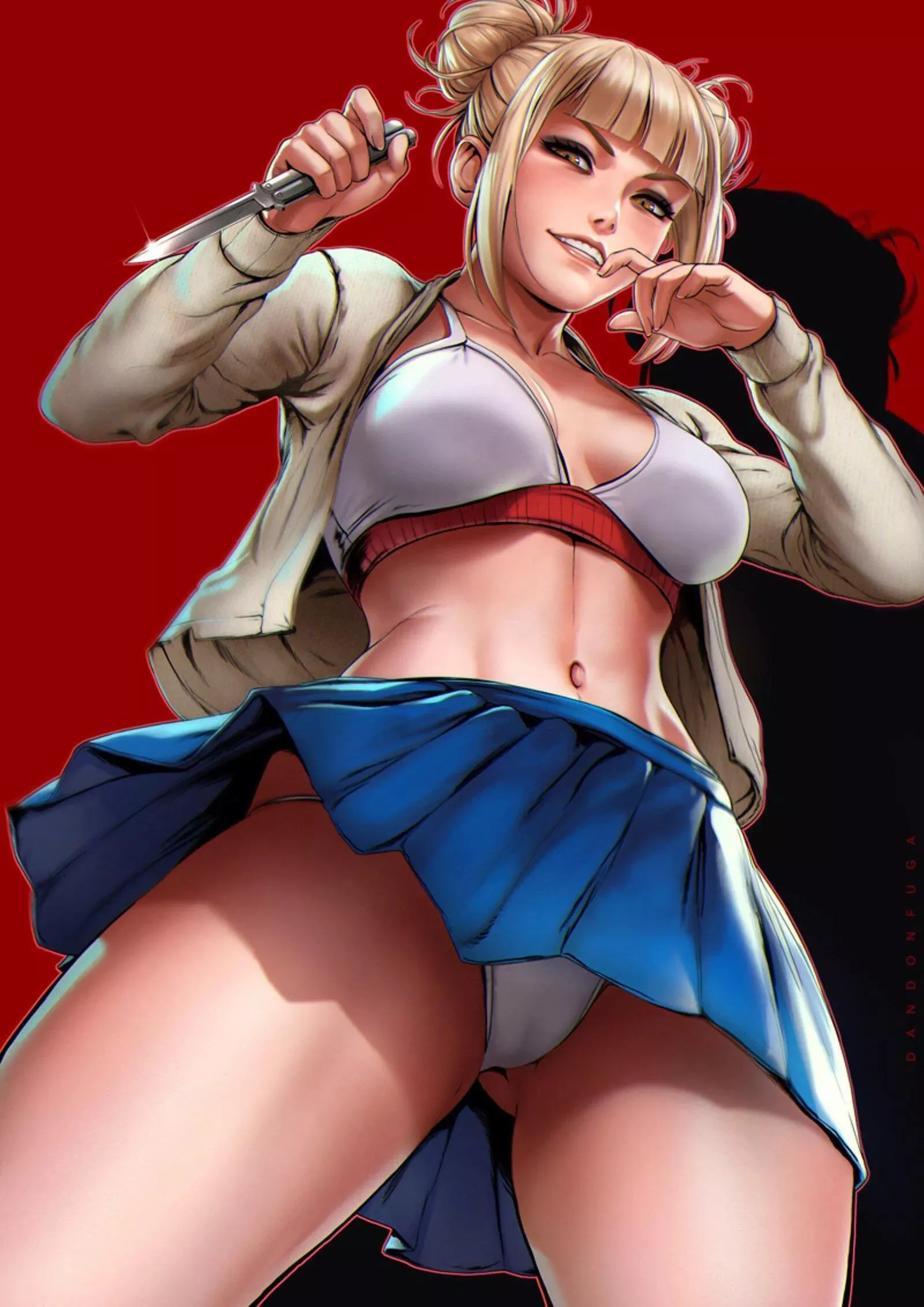 Toga upskirt.