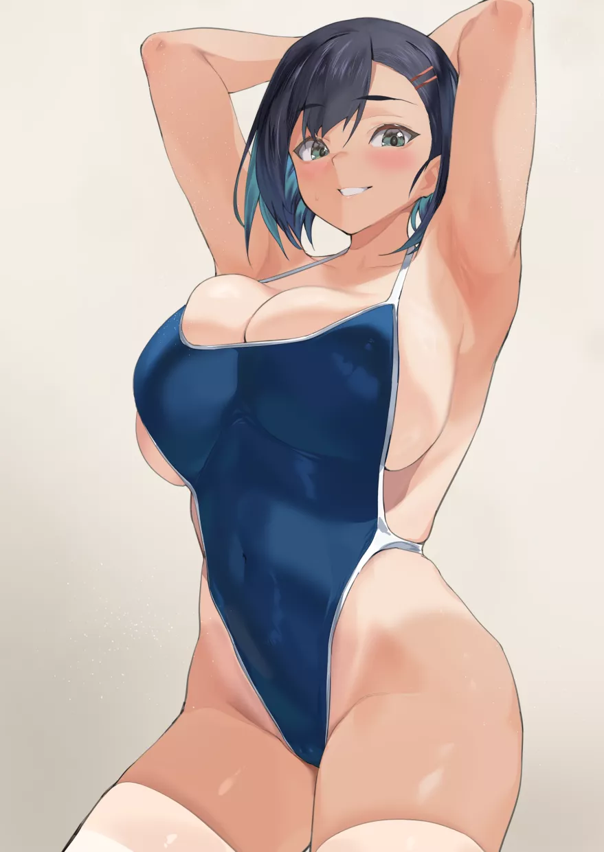 Too Small Swimsuit Show Off (MM) [Original]