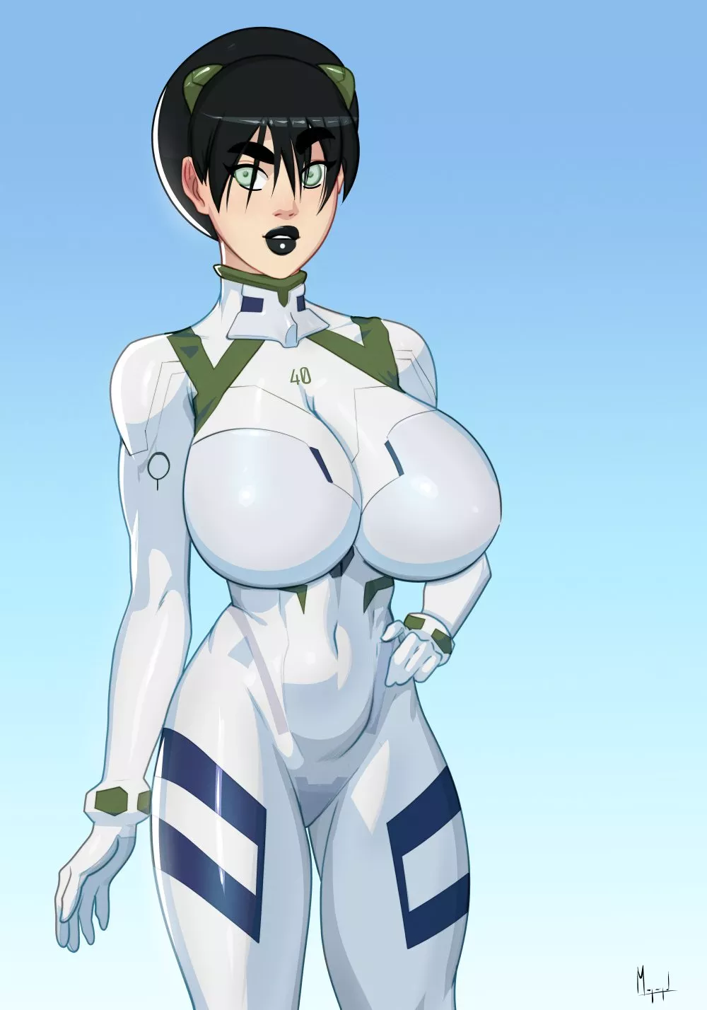 Toph The Eva Pilot (Morganagod) [Avatar/ Evangelion]