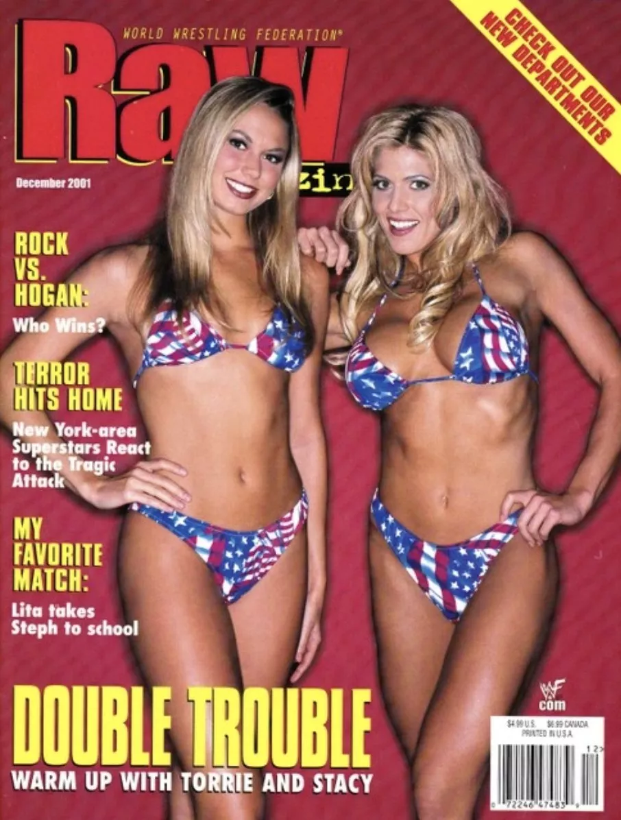 Torrie Wilson and Stacy Keibler in 2001