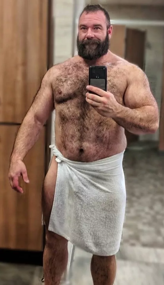 towel's just big enough