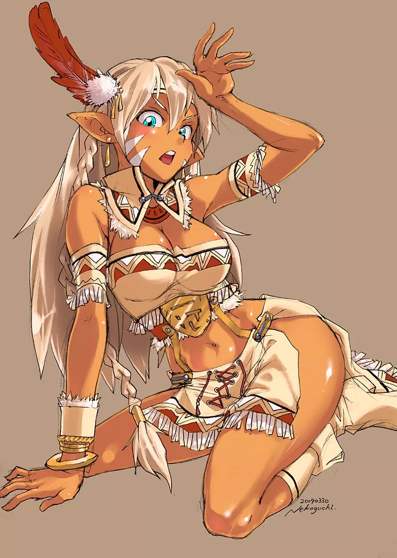 Tribal dark elf [Original]