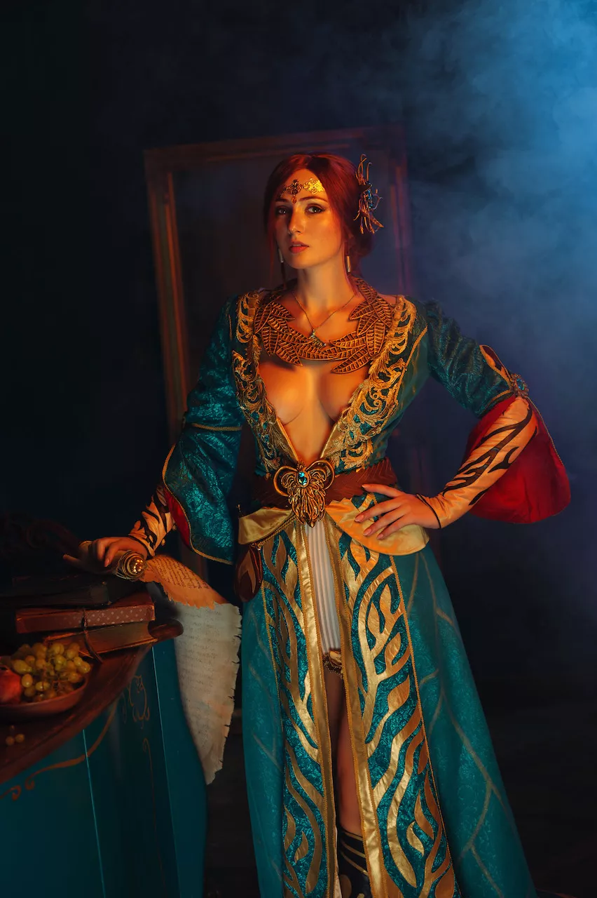 Triss cosplay by BellatrixAiden