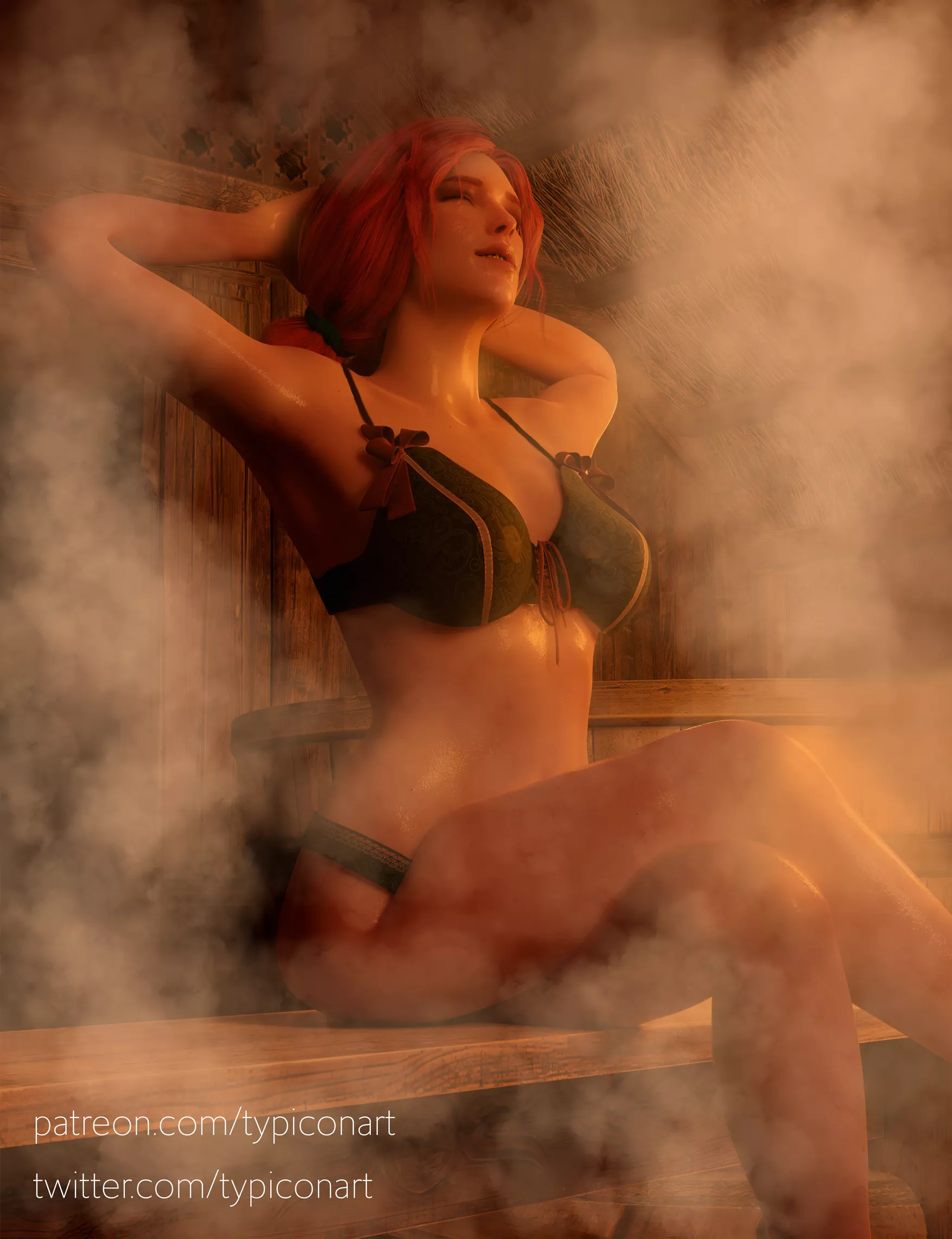 Triss in sauna (Typiconart)