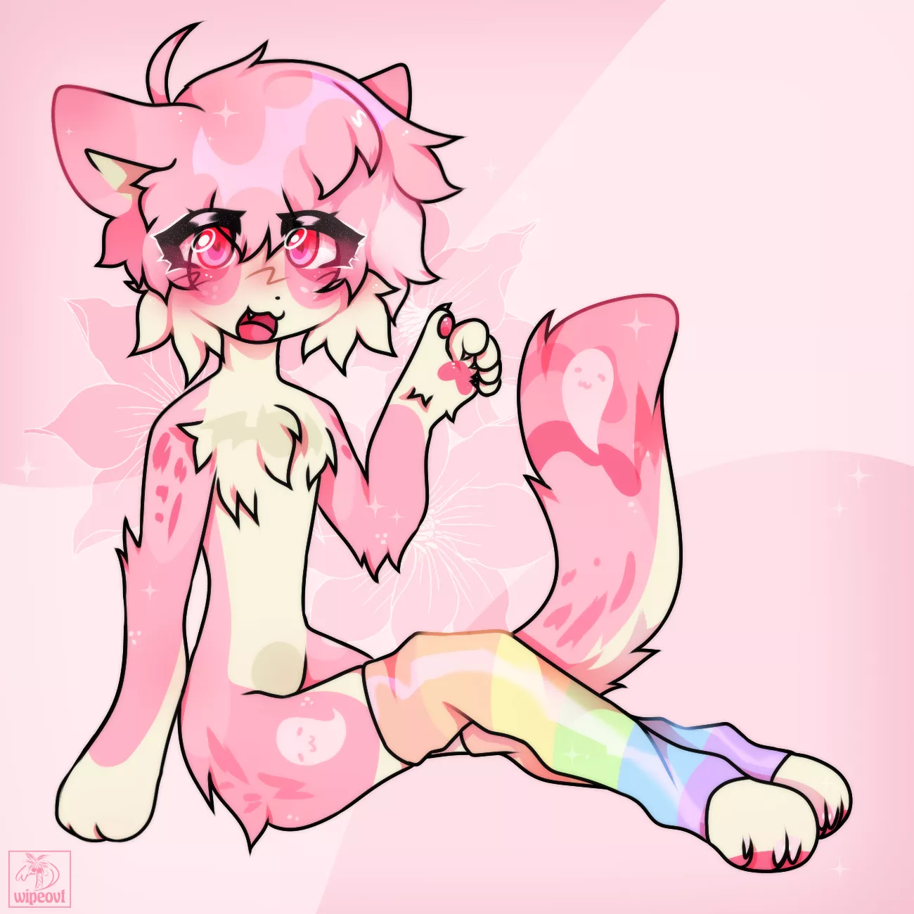 trying something new :3 💗 ART BY ME @wipeovt on TWITTER