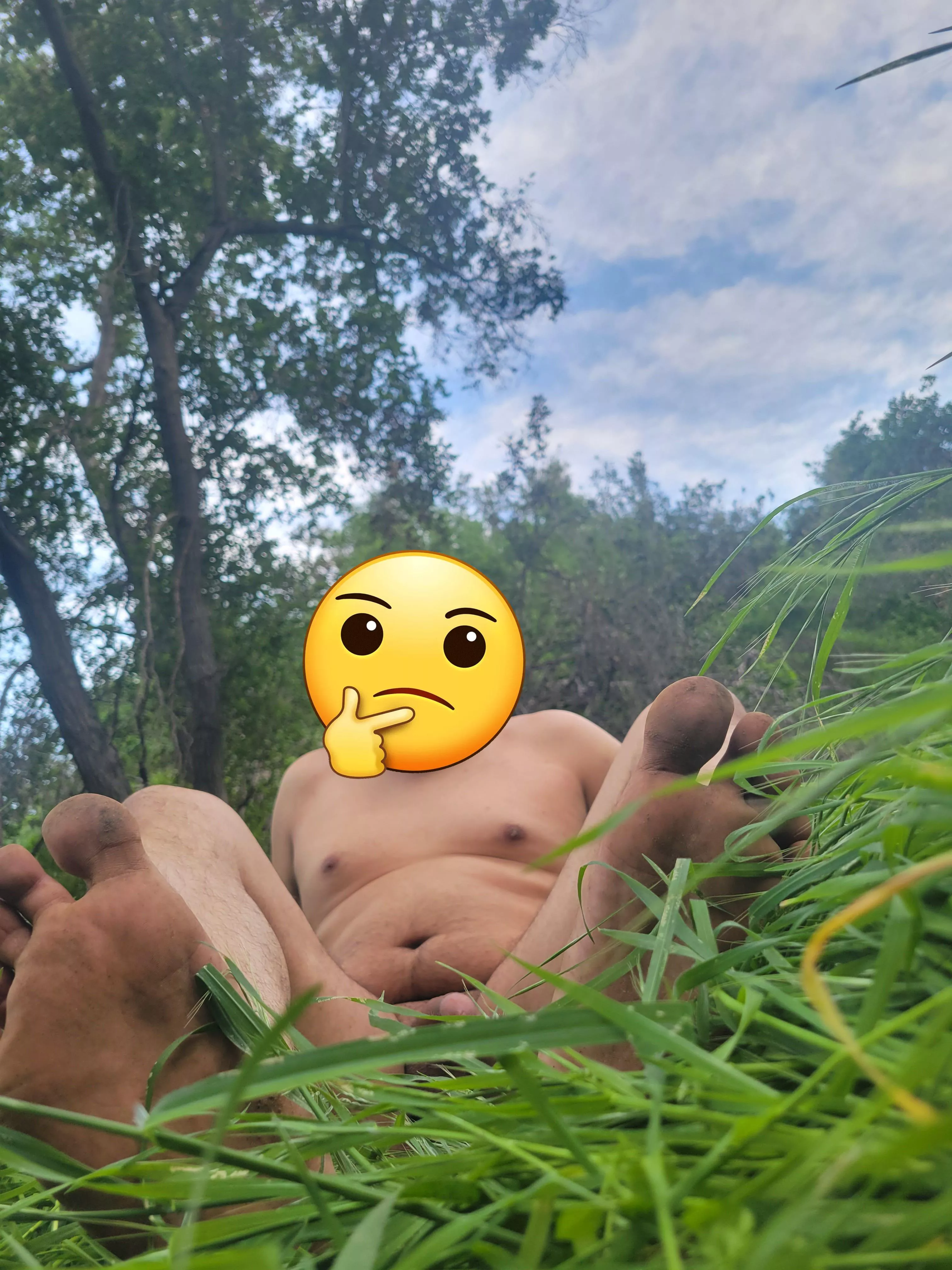 Trying to work this belly off with some hiking had to sit down for a bit