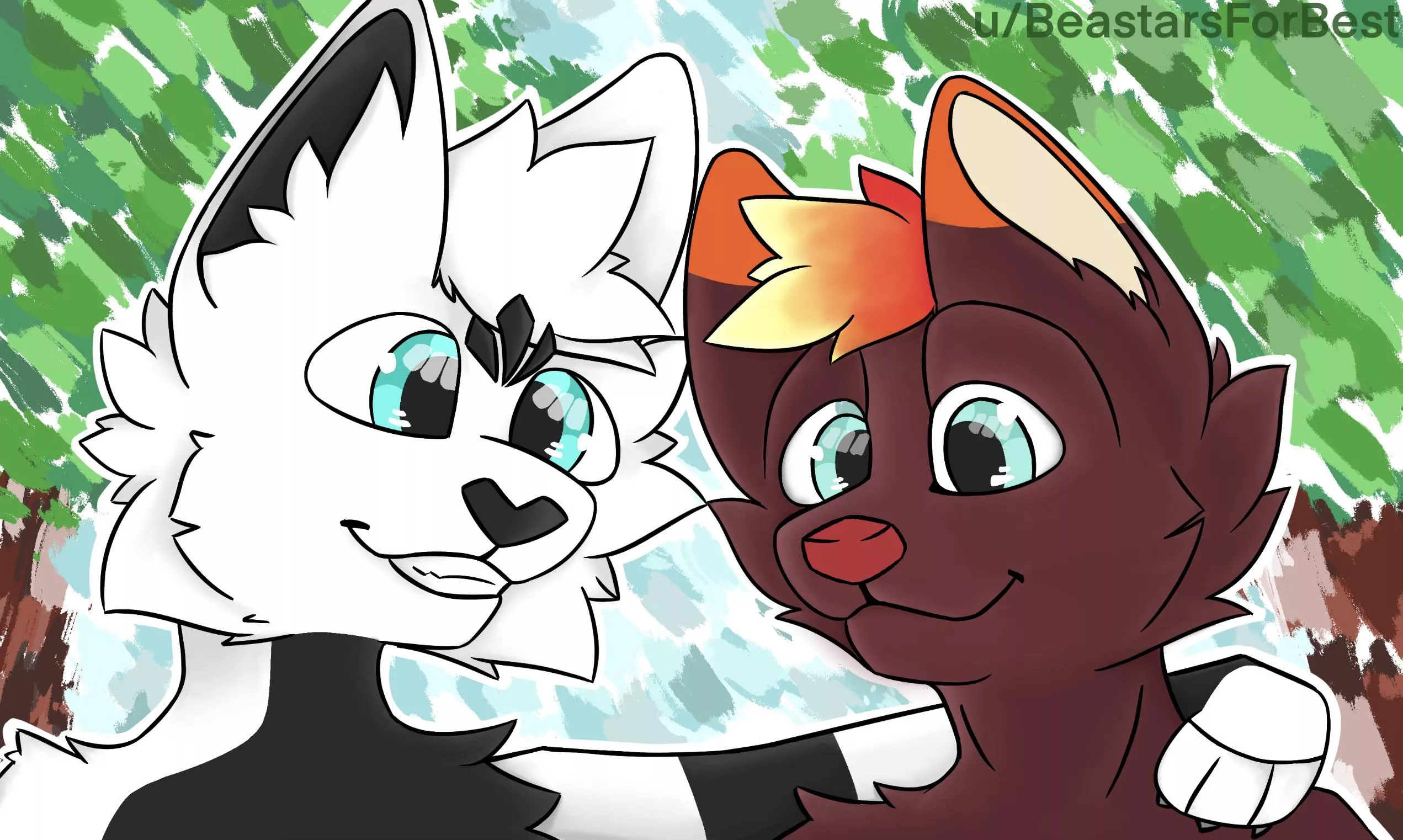 Two good boiâ€™s! (Art by me)