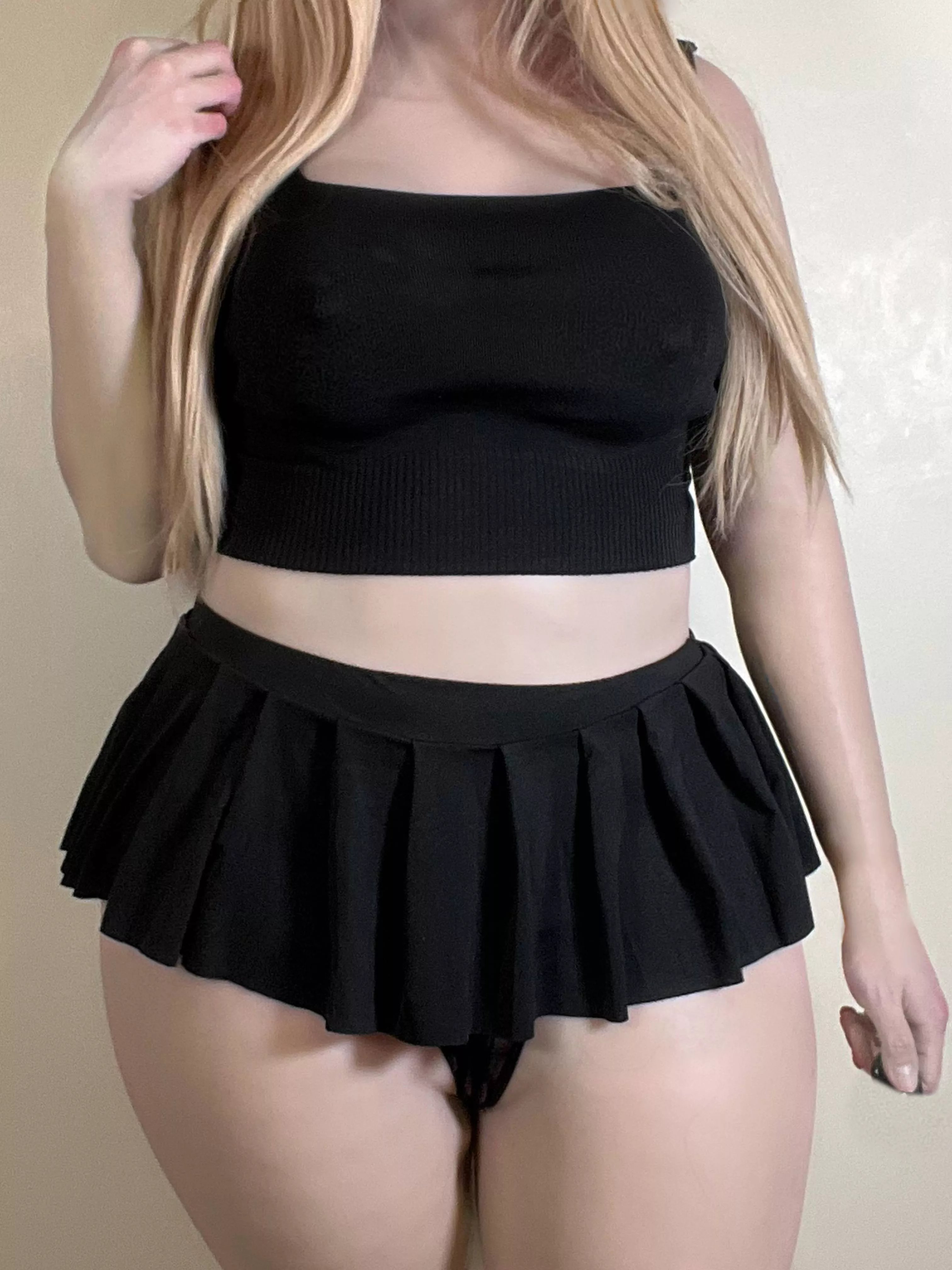 Umm, isn't this skirt a bit too short