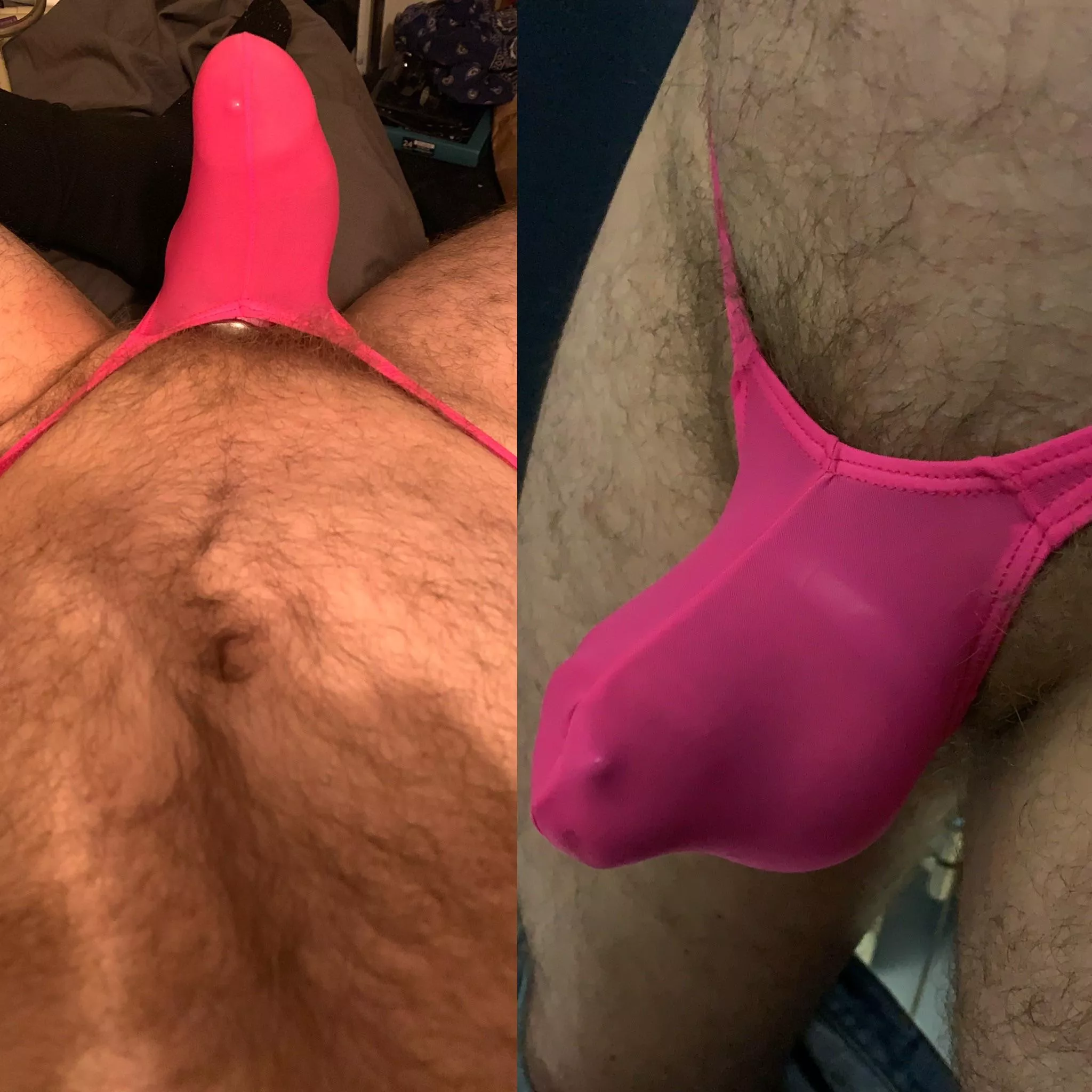 Unbranded thong from AliExpress. I love these!!