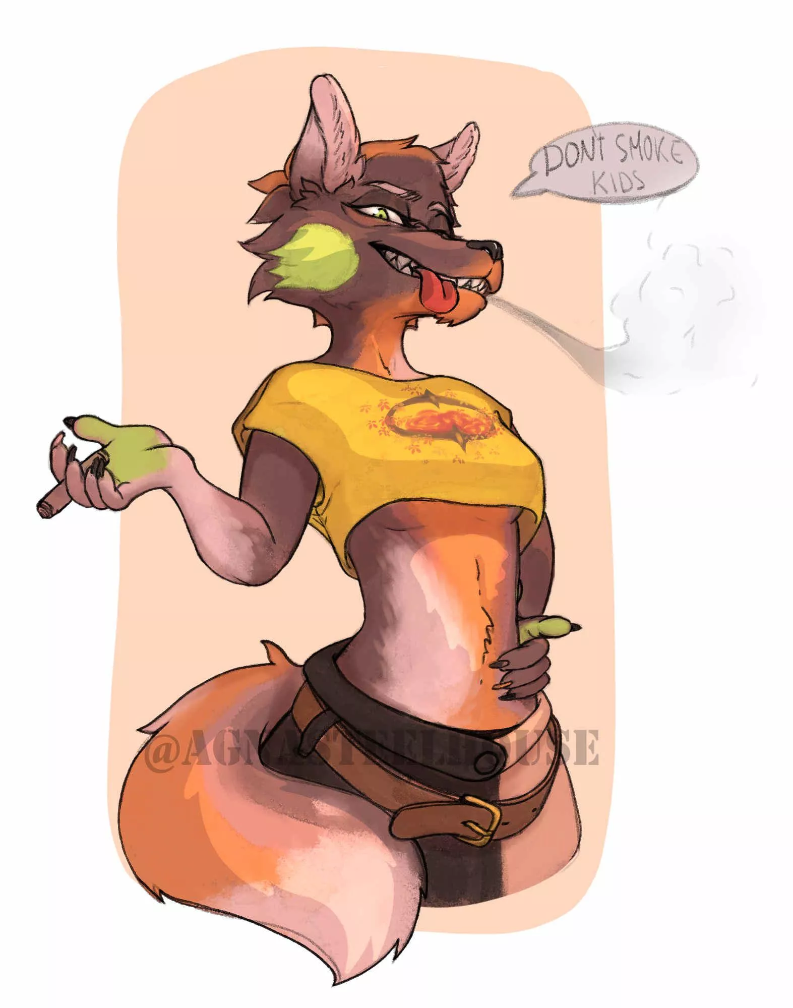 Unnamed fox, just to practice~