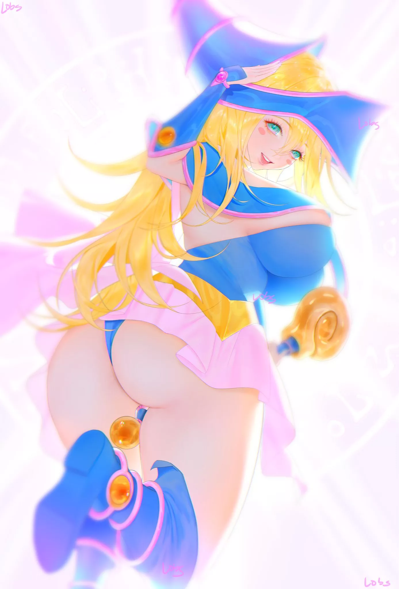 Upskirt of Dark Magician Girl(Lobsie)