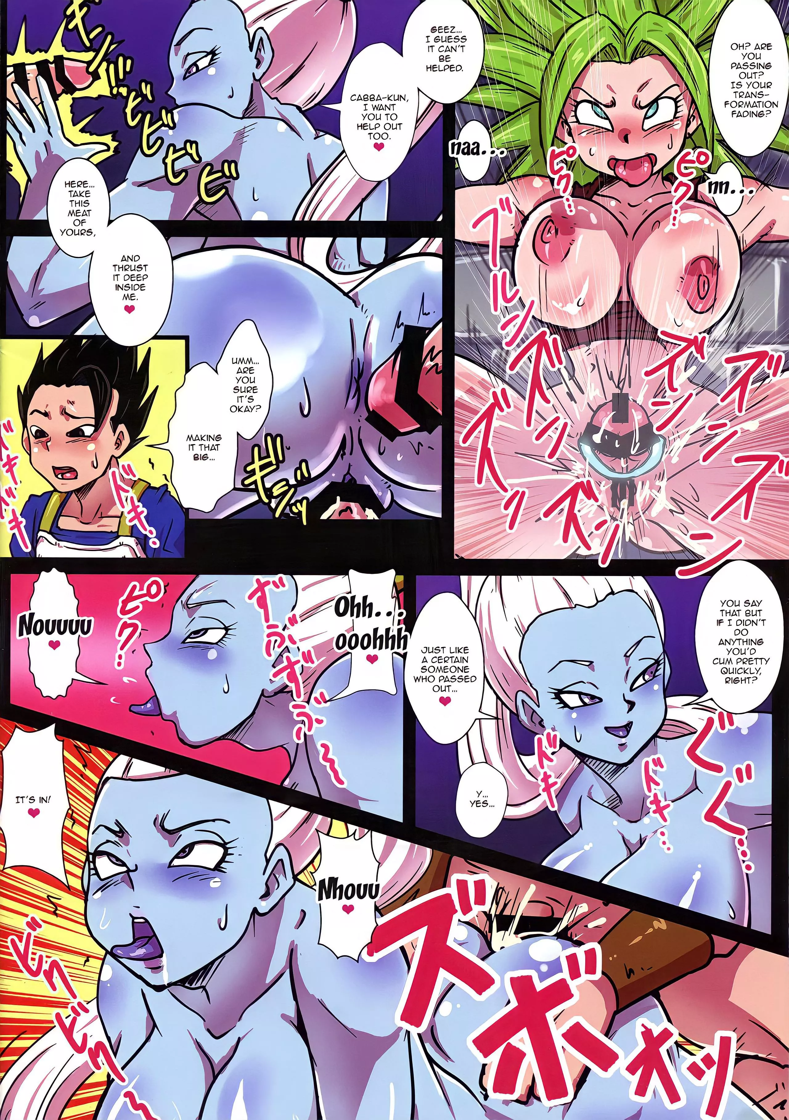 Vados Gets Both Of Her Holes Violated By Cabba & Futa Kefla