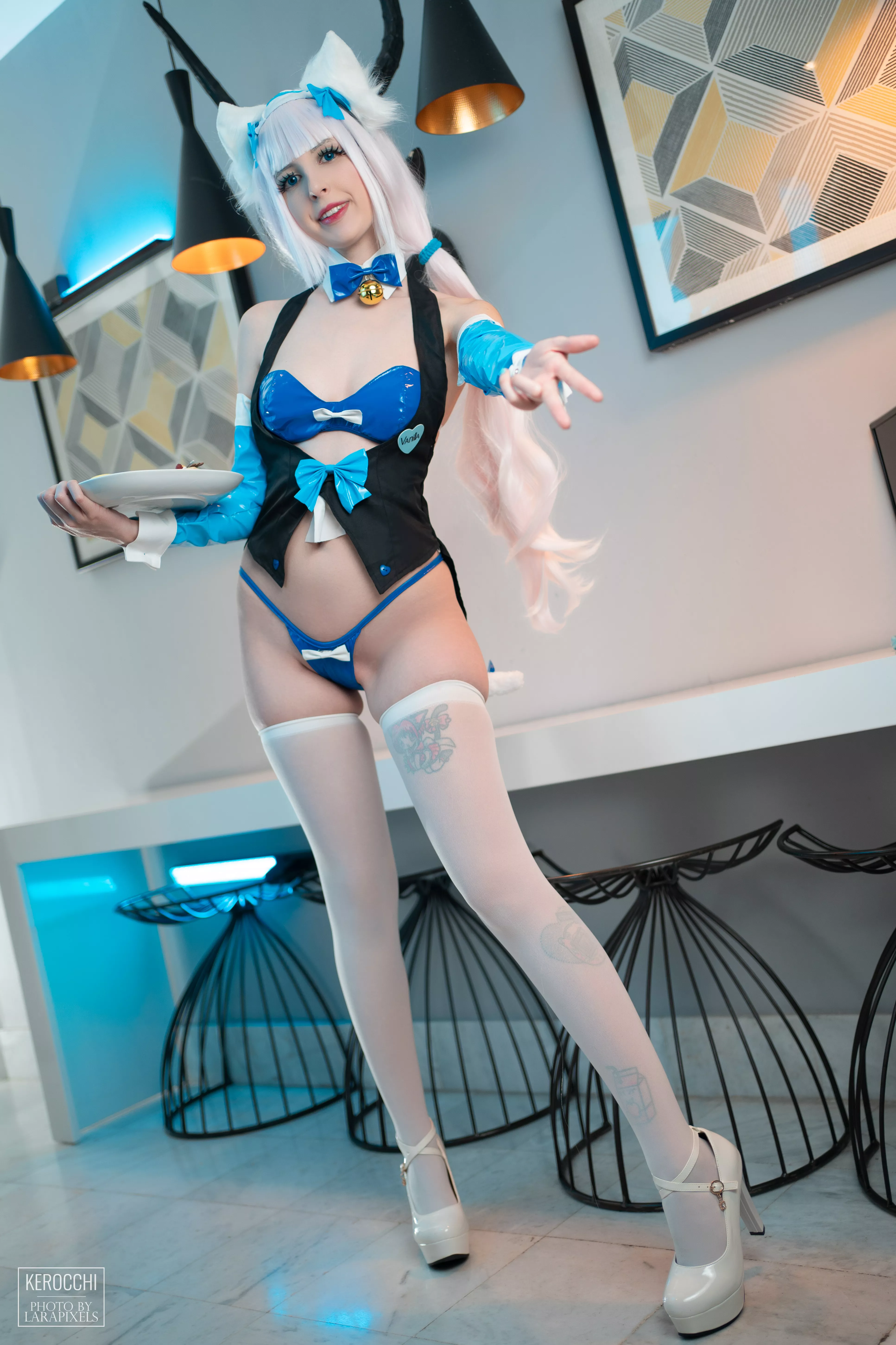 Vanilla catgirl from Nekopara by Kerocchi