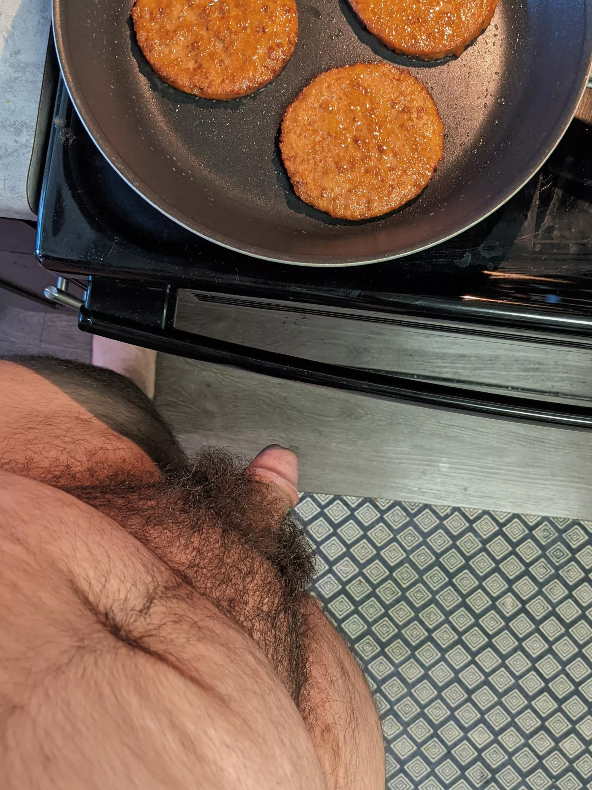 Vegan patties, all American sausage