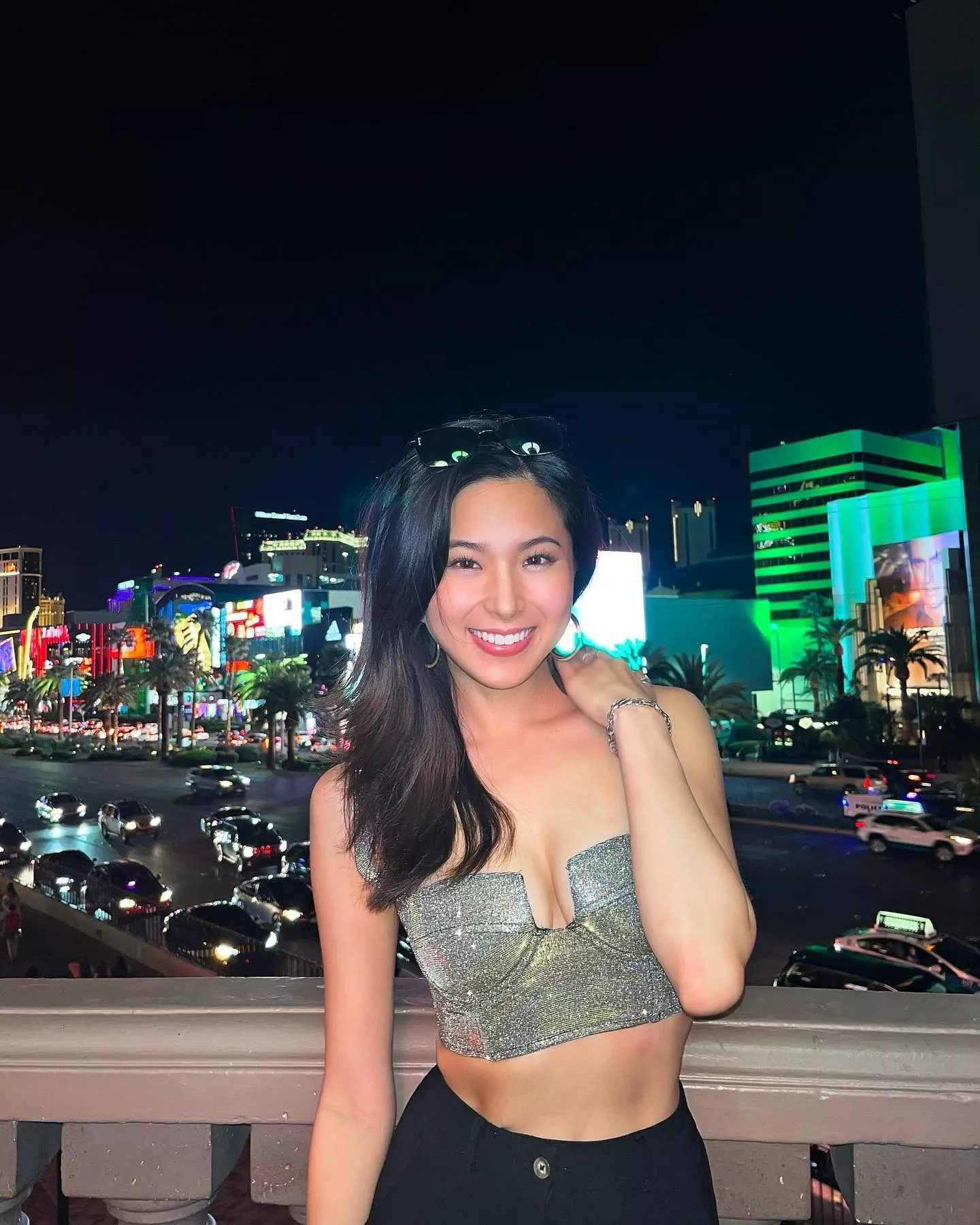 Vegas cleavage