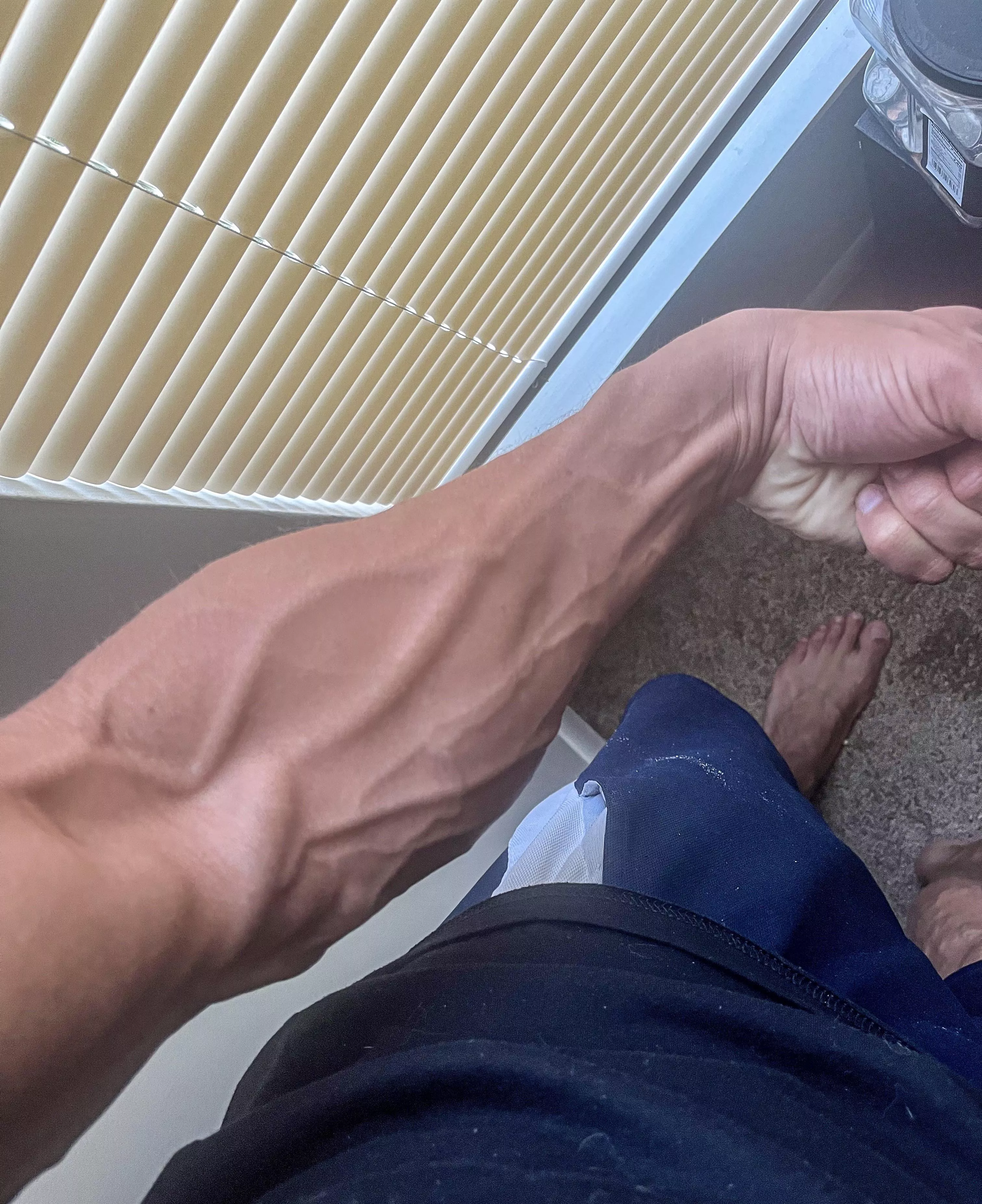 Veins coming in thicc