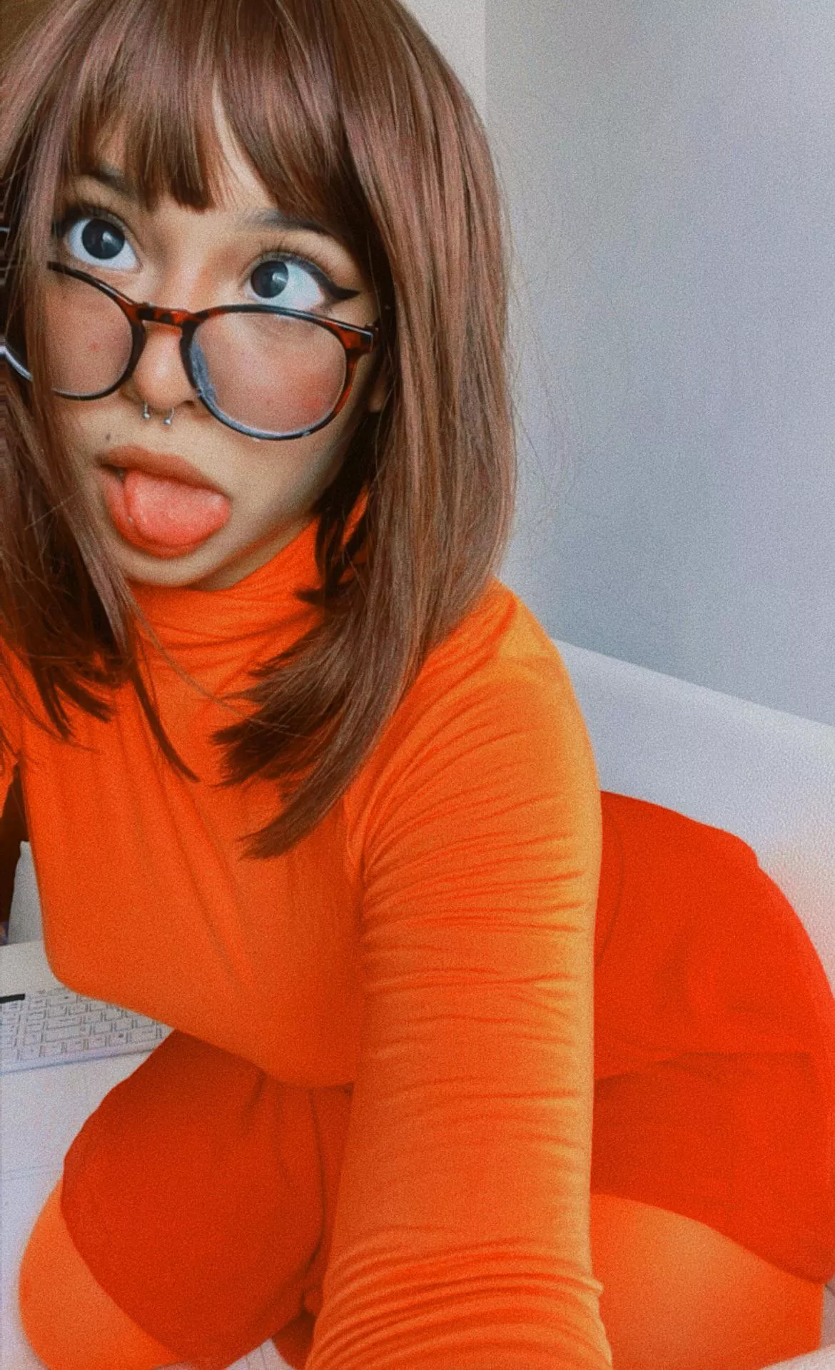 Velmaâ€™s ahegao :3