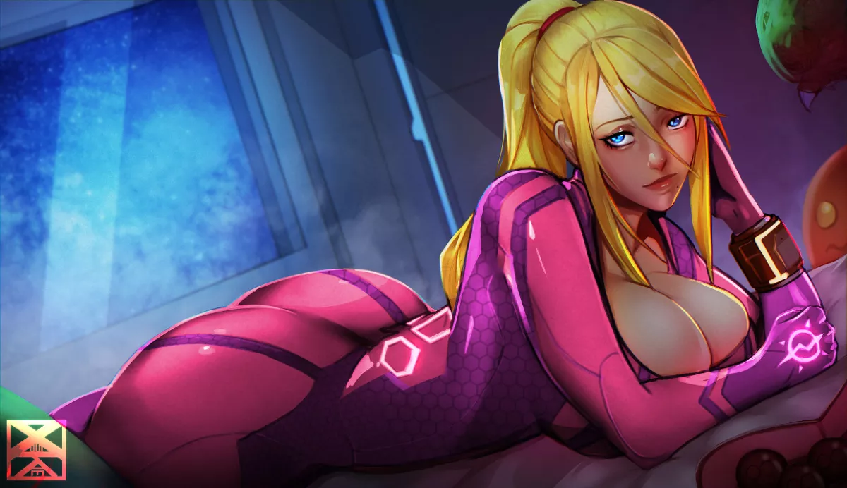 Violet Suit Samus (Xuuikie)