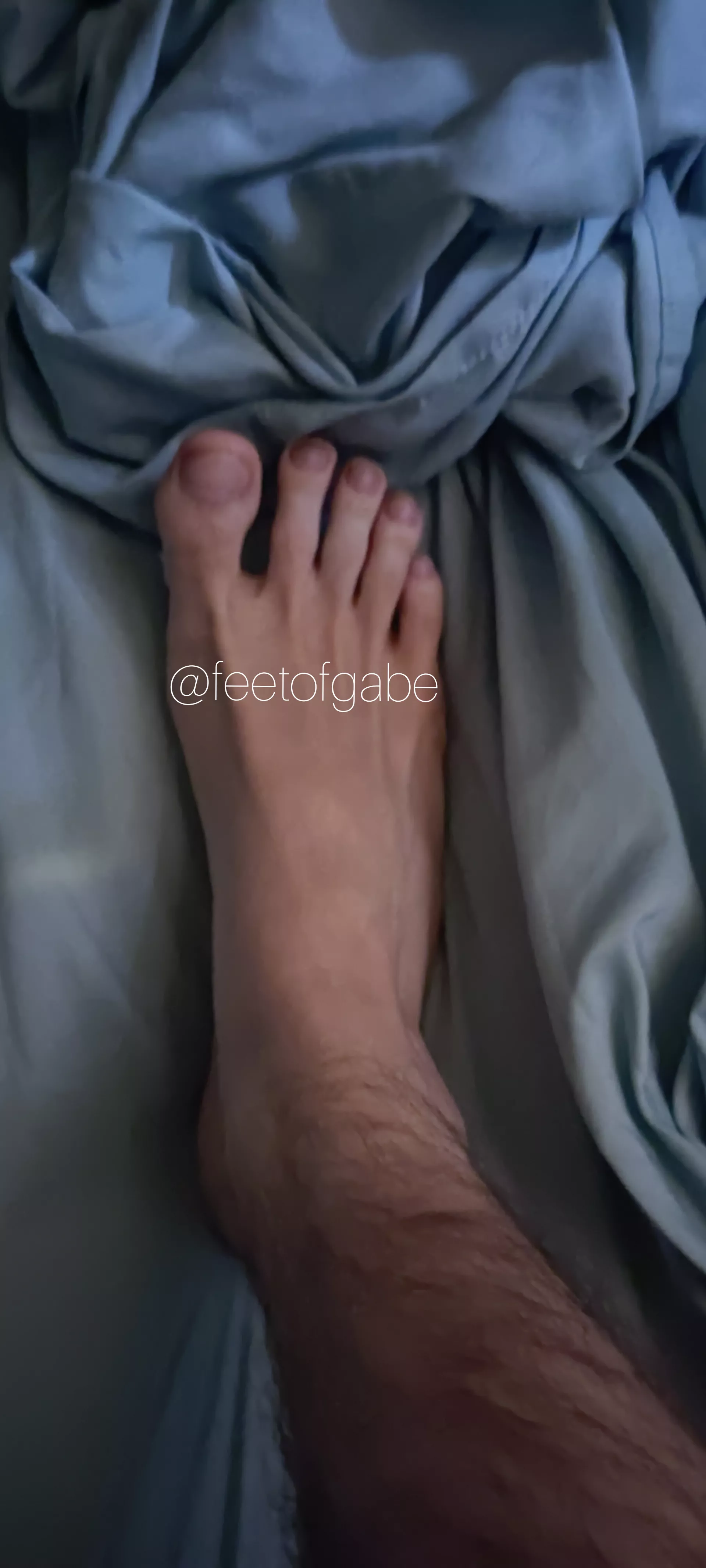 Waking up and expecting my toes to be sucked