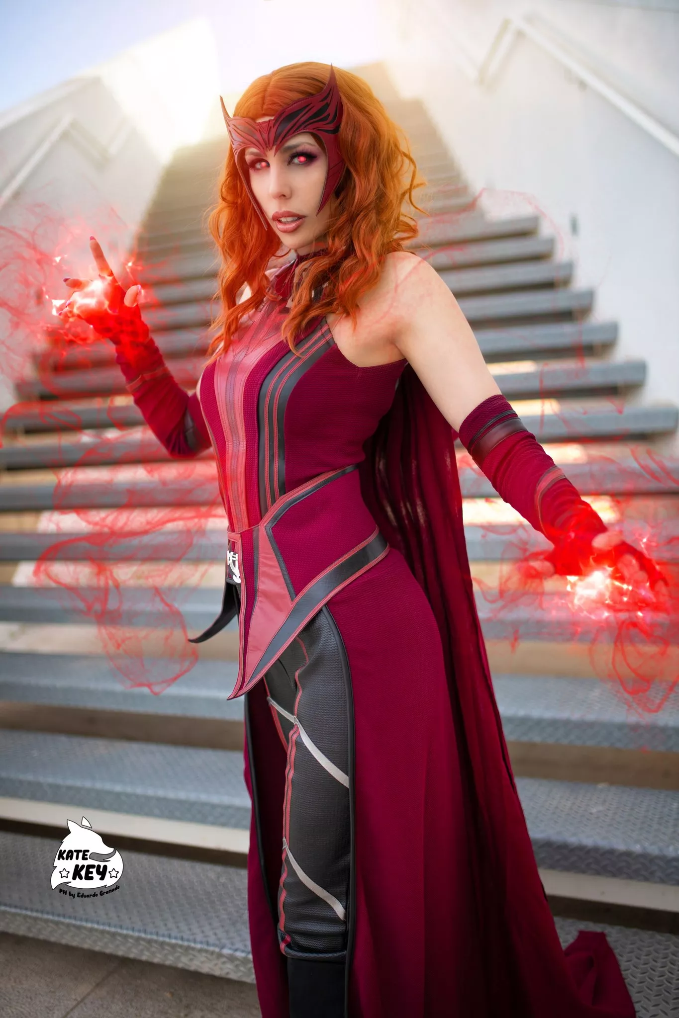 Wanda Maximoff from MARVEL cosplay by Kate Key