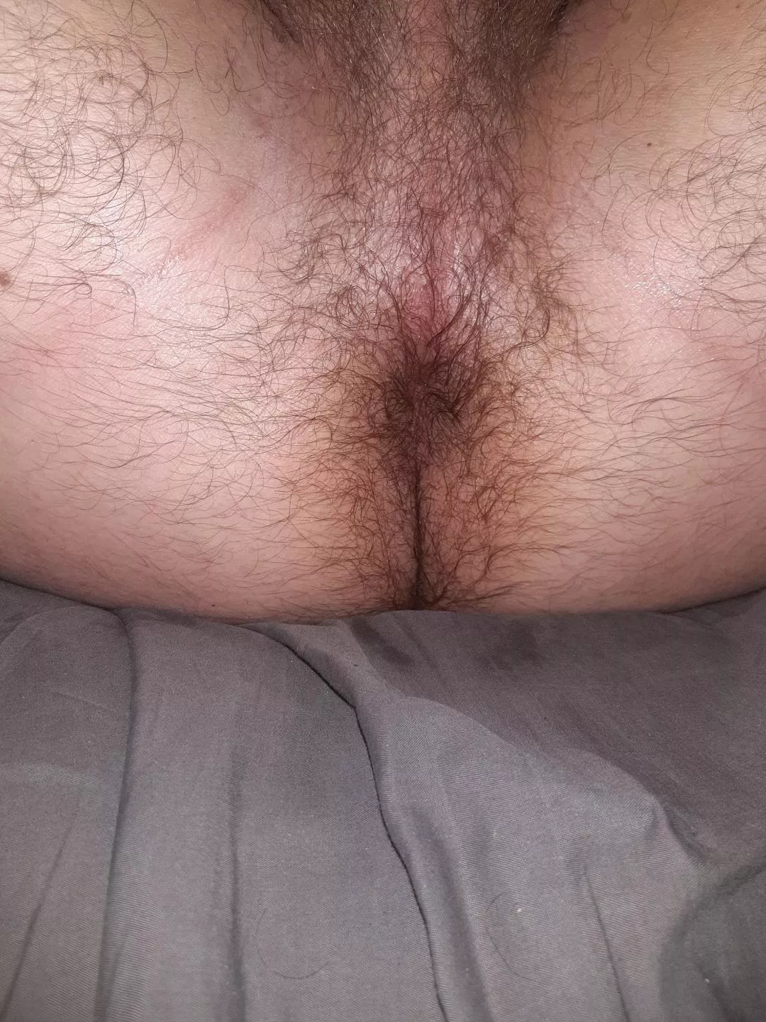 Wanna cum in my hairy little hole? [18]