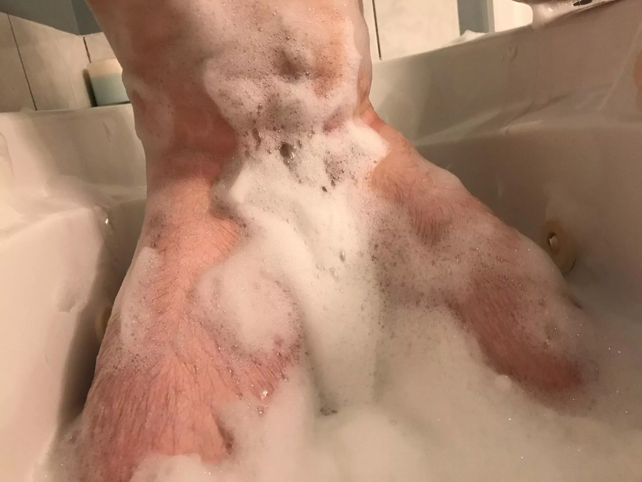 Wanna help clean the bubbles off?