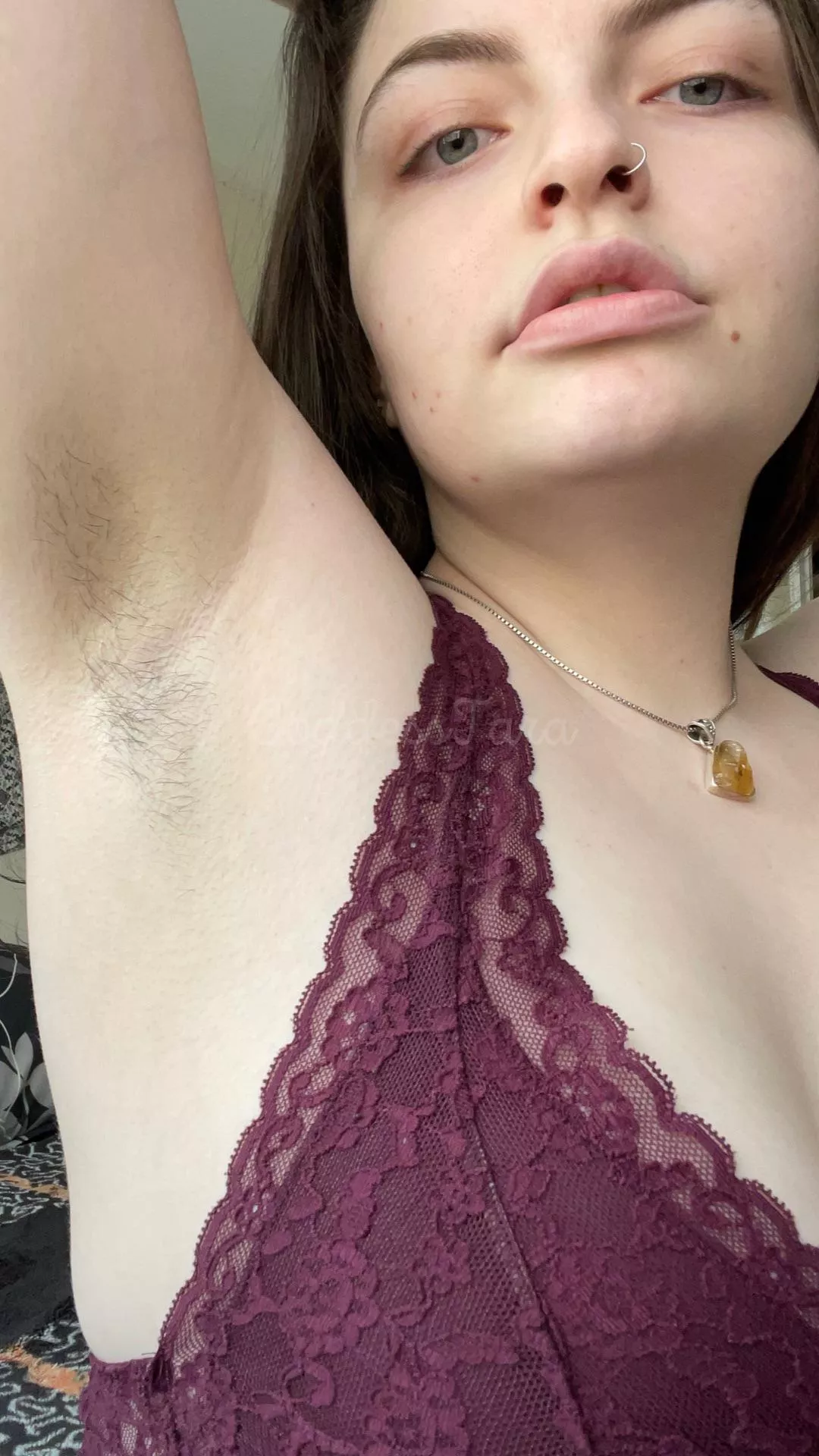 Want a lick of my sweaty hairy pit?