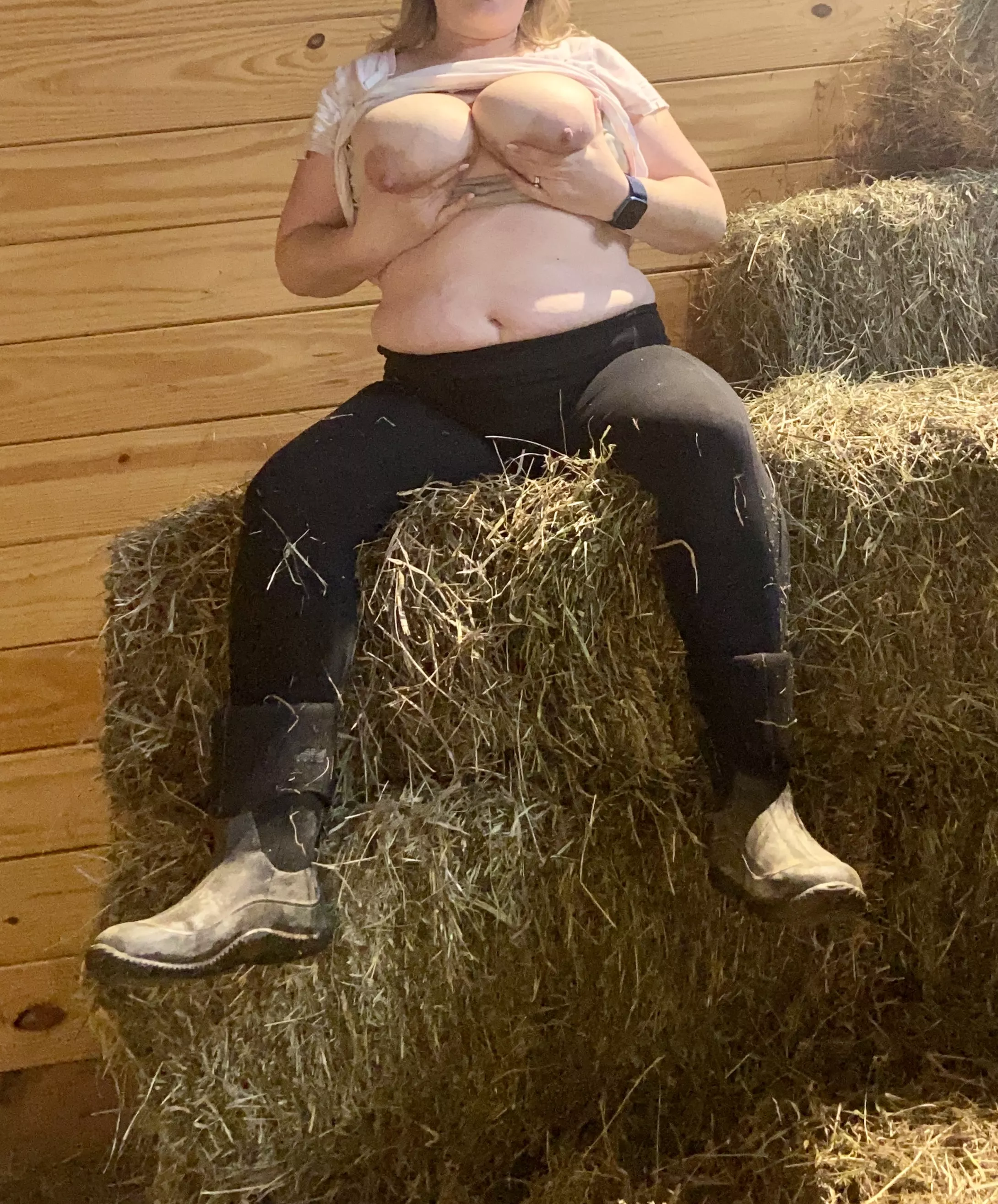 Want to roll in the hay with me?