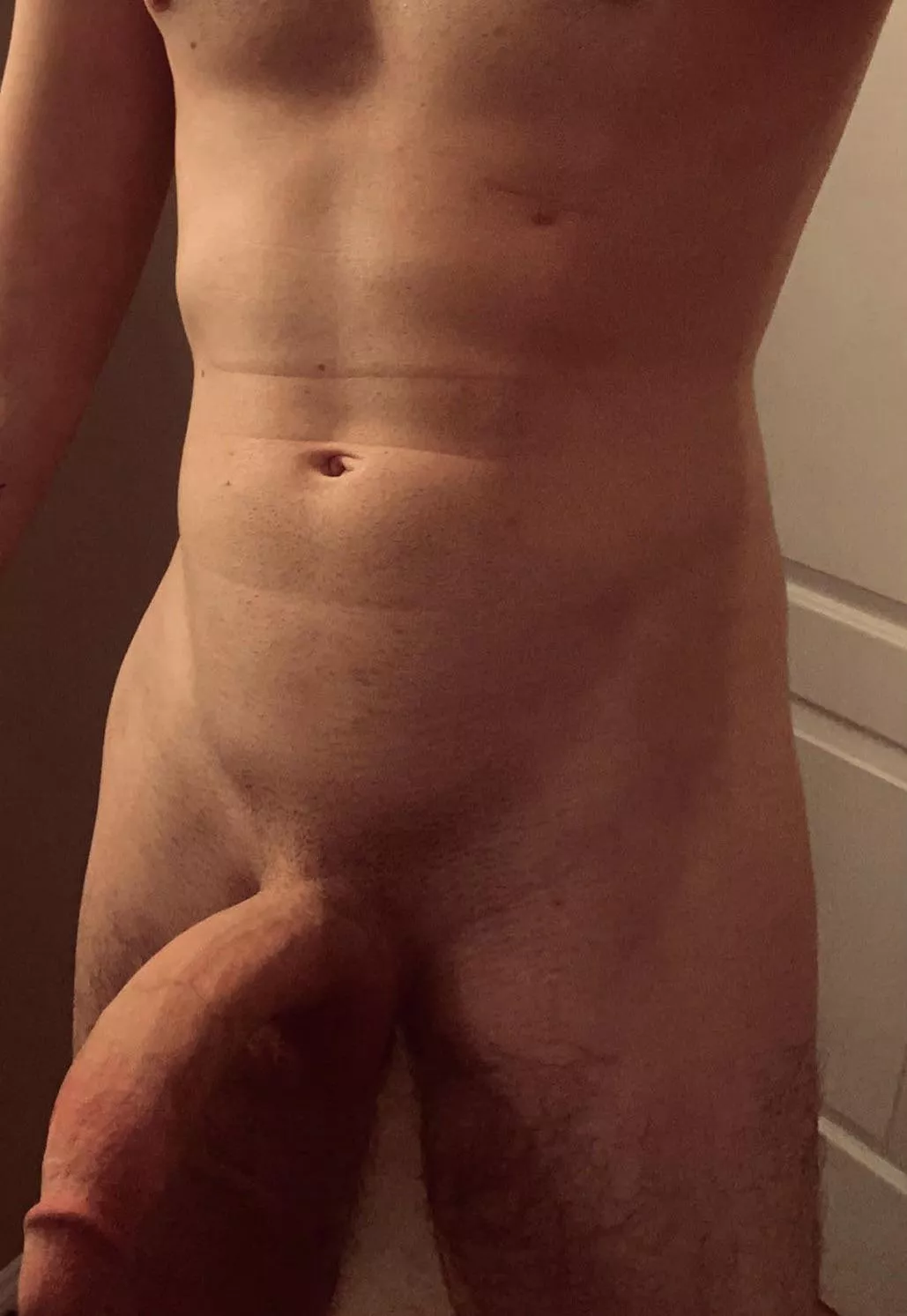 Wanted to show off my giant cock