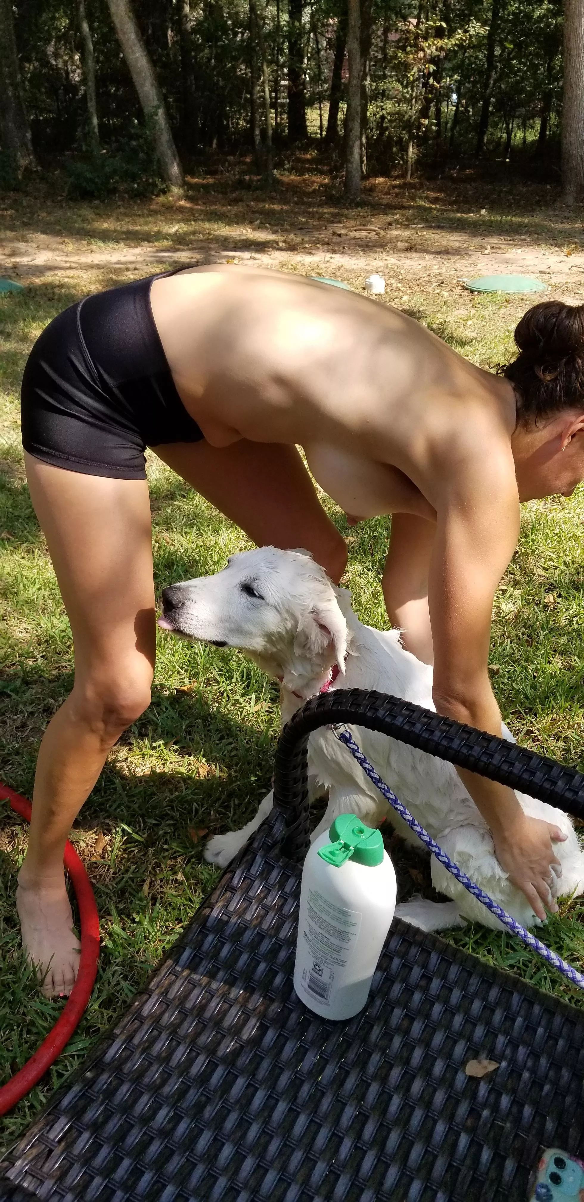 Washing puppers (f39)