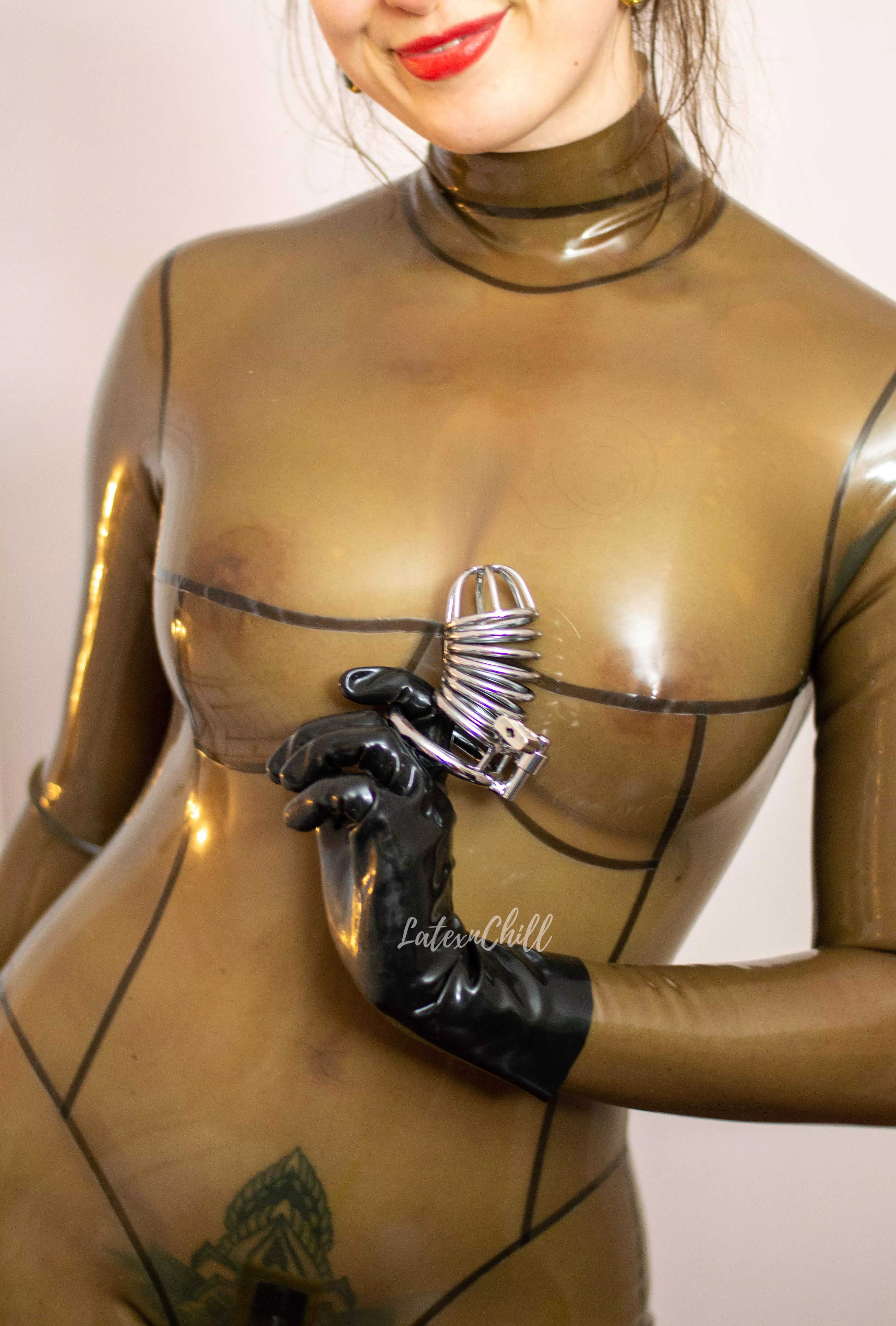 Watching you struggle to process your future in chastity is a delight [domme]