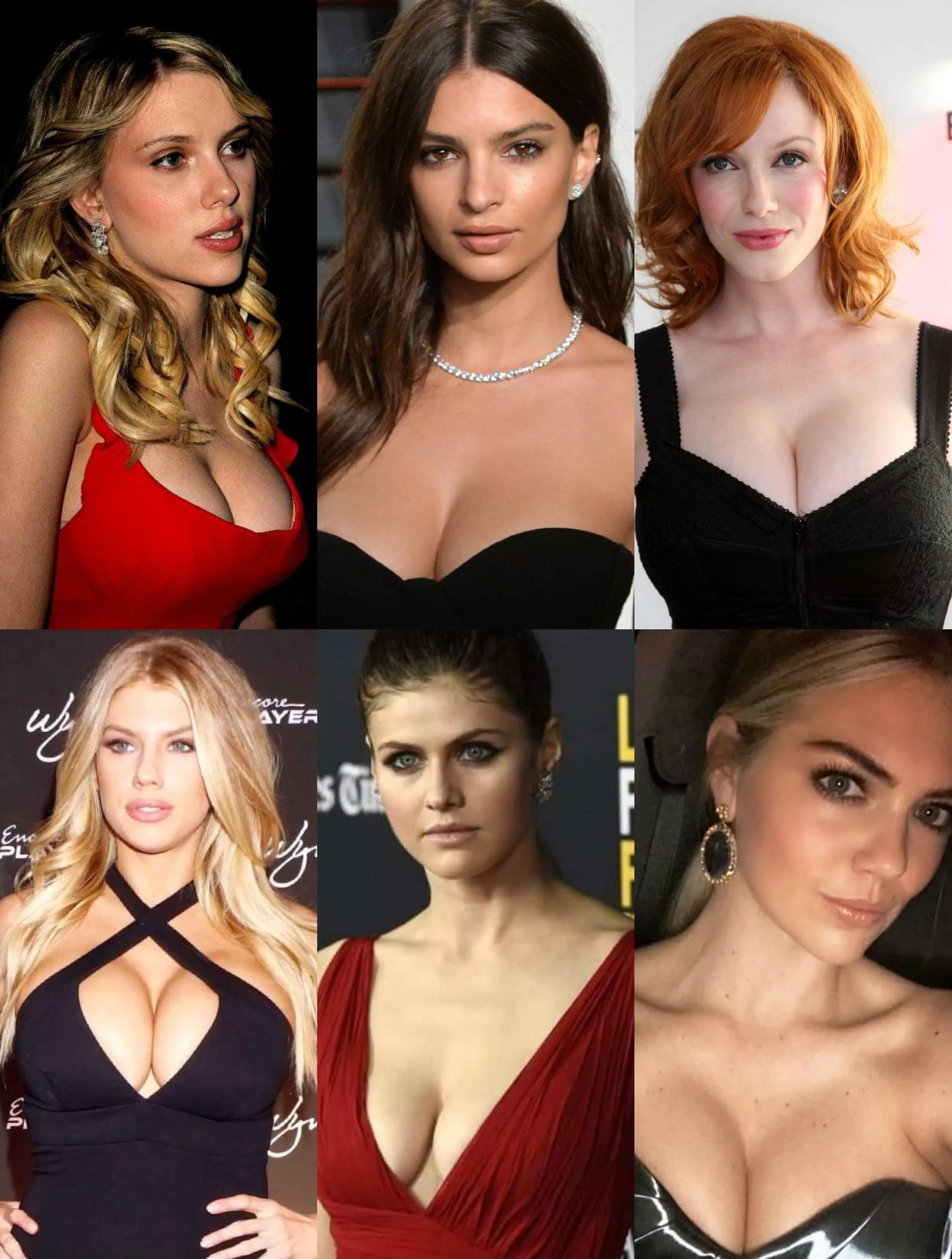 Way too horny for big tit celebs like Scarlett Johansson, Emily Ratajkowski, Christina Hendricks, Charlotte McKinney, Alexandra Daddario, and Kate Upton and could really use some help for them