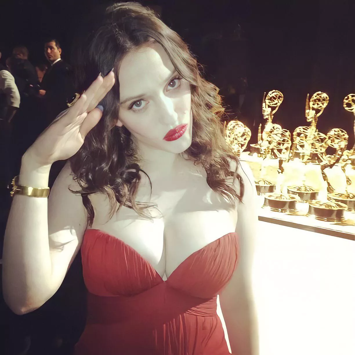 We salute you too, Kat Dennings