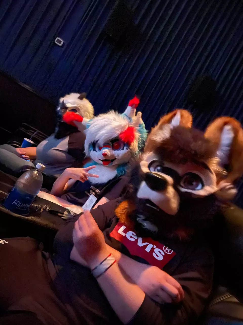 We Went to See The Bad Guys in our Fursuits!