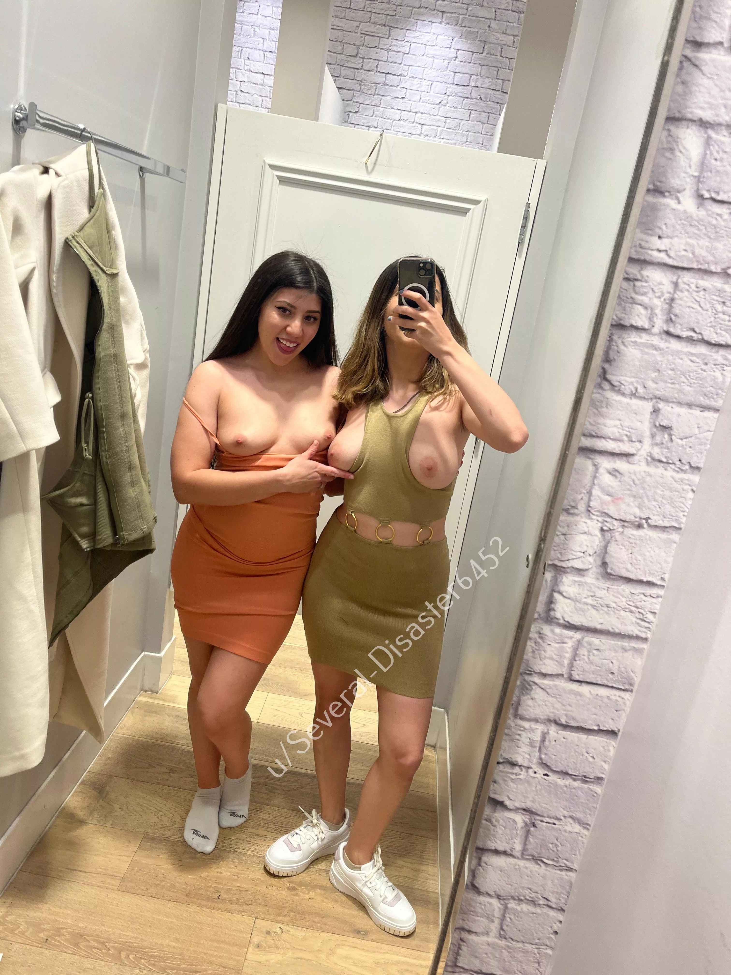 We were dirty dirty with Kourtney yesterday at mall. We flashed, we masturbated at public 😋 It was tons of fun!